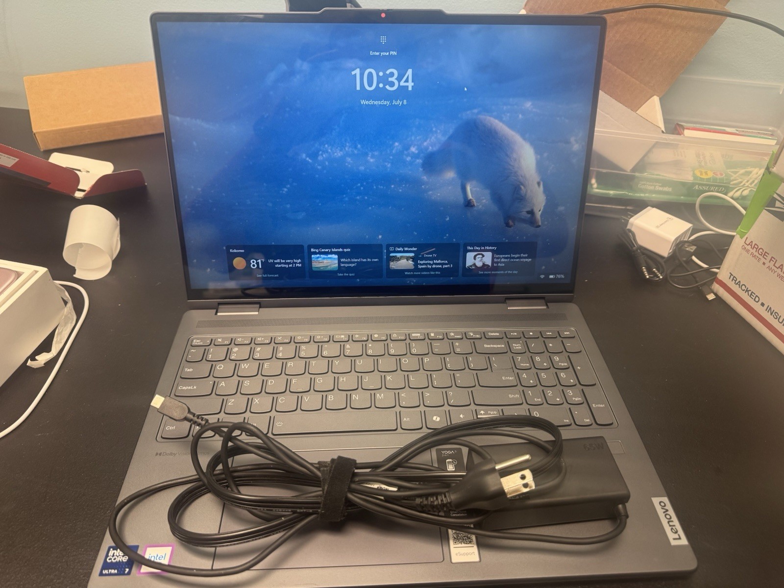 Lenovo Yoga 7i 2-in-1 16IML9 16″ Core Ultra 7 155U 1.7GHz 16GB RAM 1TB SSD