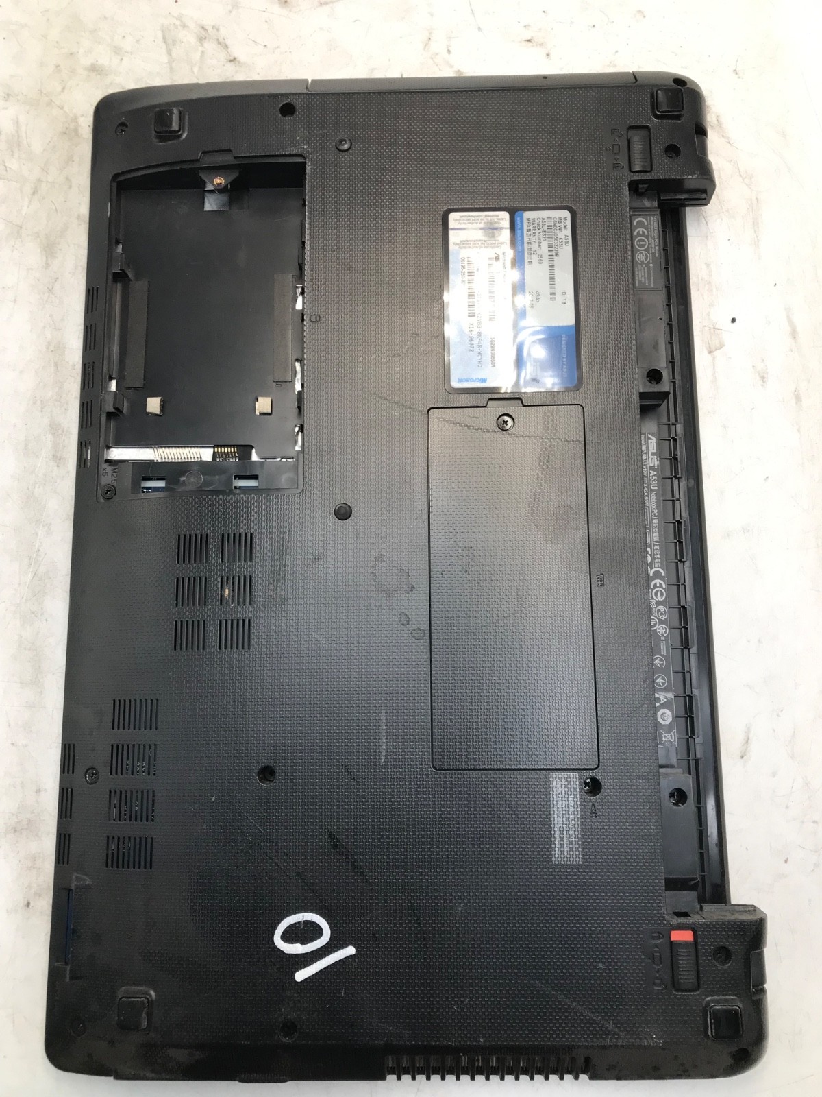 ASUS A53U AMD E450 Radeon HD 15″ Laptop -BOOTS BIOS/NO HDD- MZ