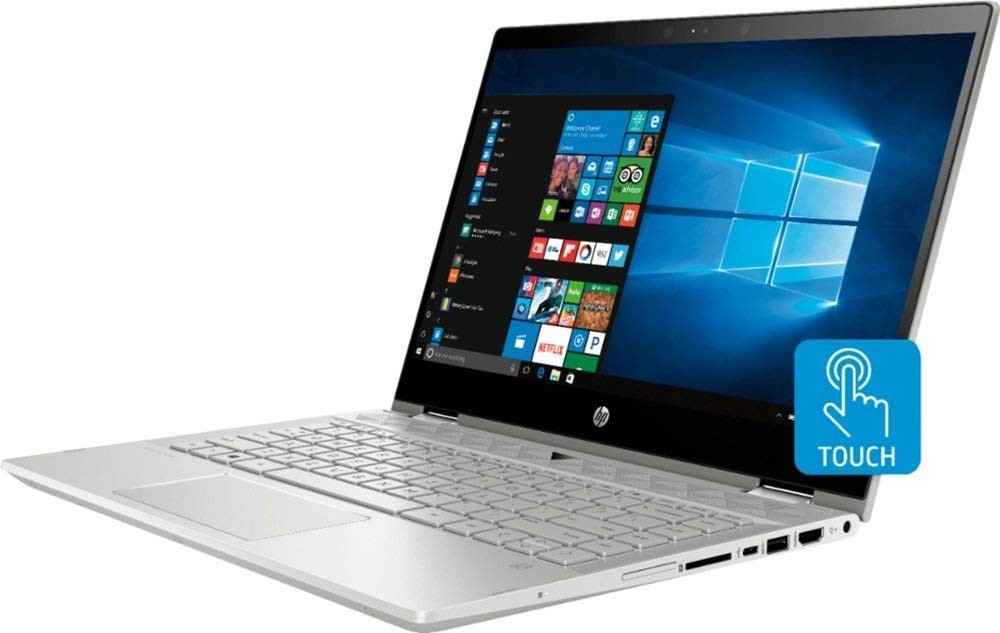 HP Pavilion x360 2-in-1 – FHD Touch – i5-8250U – 8GB RAM – 256GB SSD – Silver