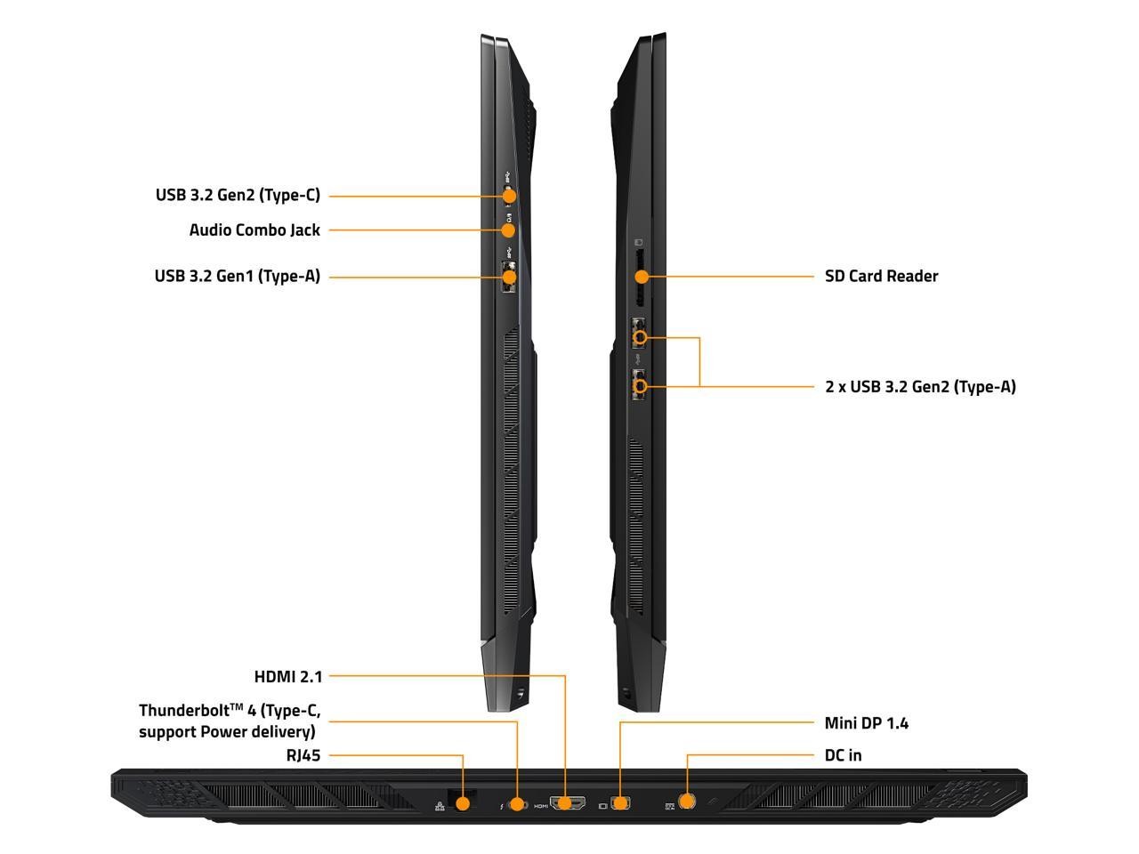 Aorus 17 BSF-73US654SH 17.3” 240 Hz Intel Core i7-13700H GeForce RTX 4070 Lapto