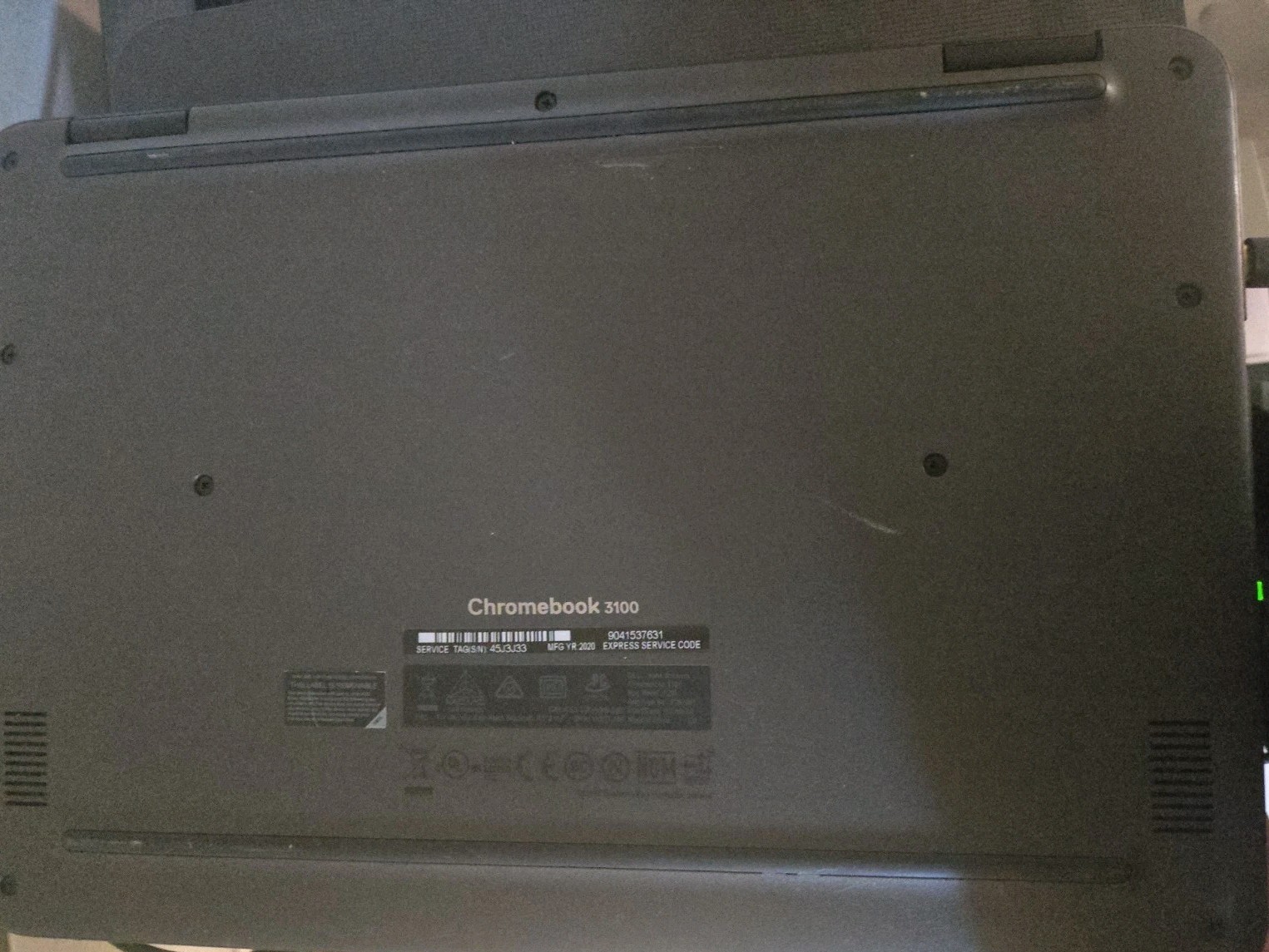 Dell Chromebook 3100 2in1 Touch Screen Intel Celeron 4GB RAM 32GB Touchscreen