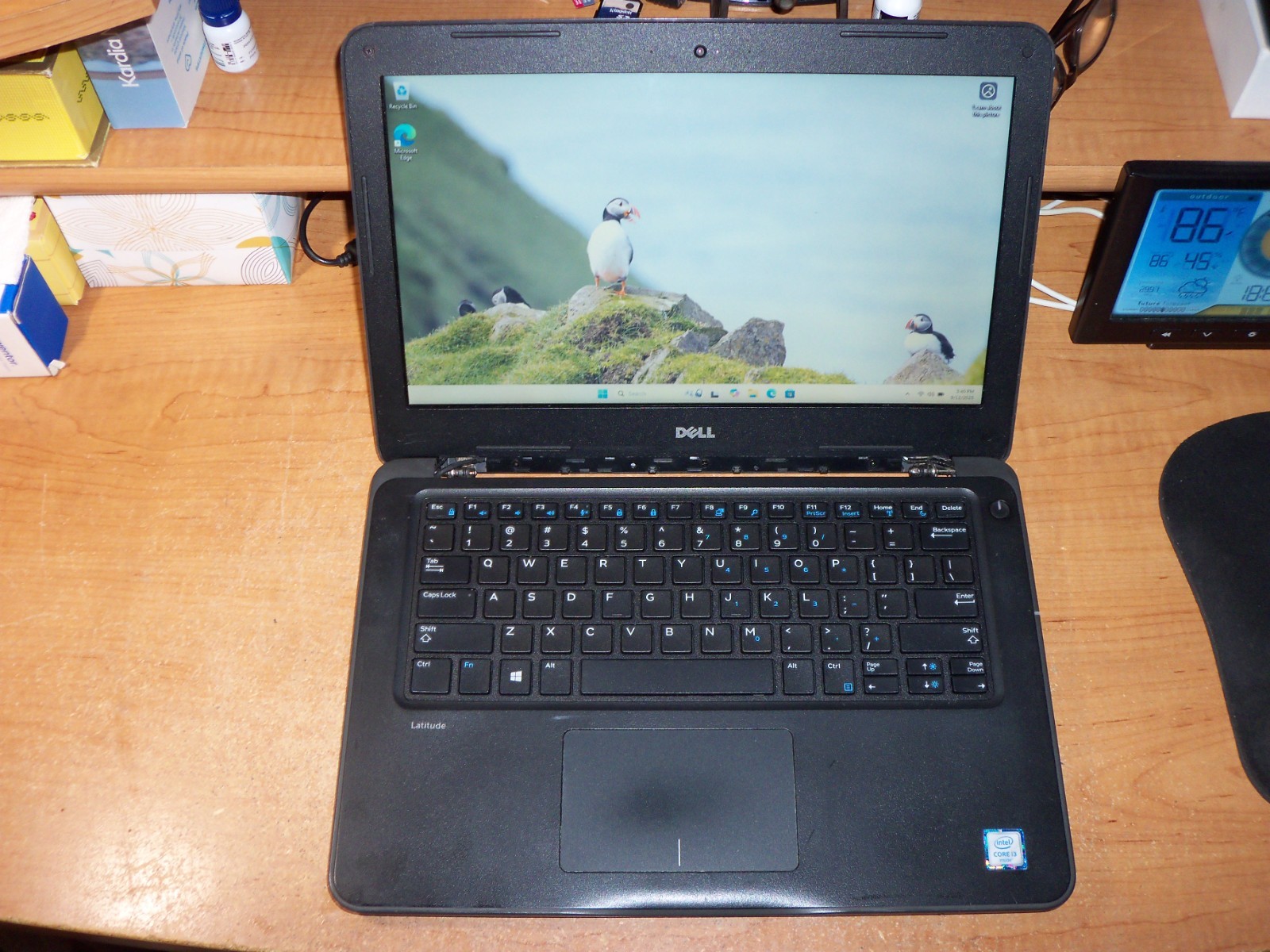 Dell Latitude 3380 13″ Laptop 4GB RAM 120 GB SSD Windows 11 Pro No AC Ada. Read