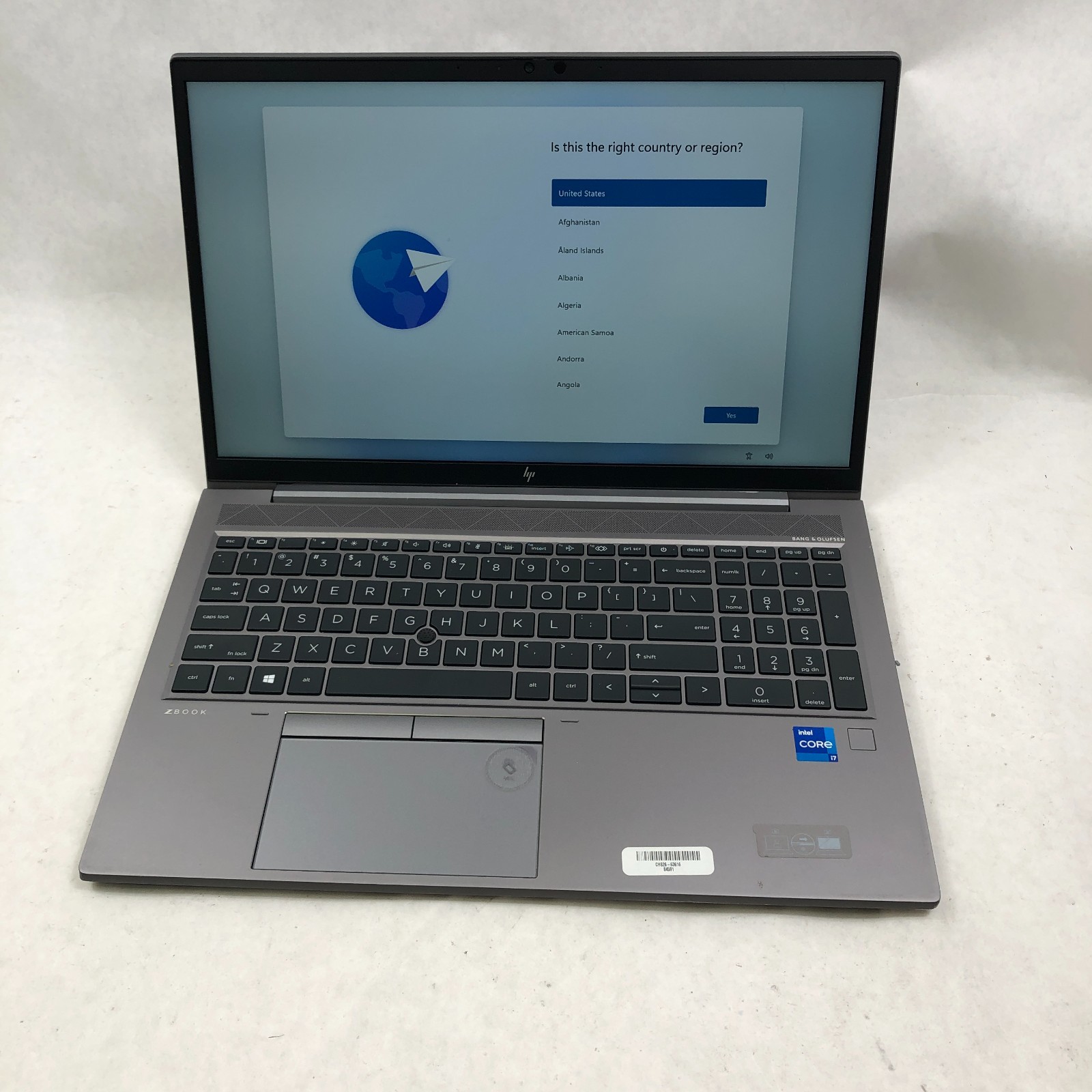 HP ZBook Firefly 15 G8 Mobile Workstation i7-1165G7 16GB RAM 256GB SSD Win 11