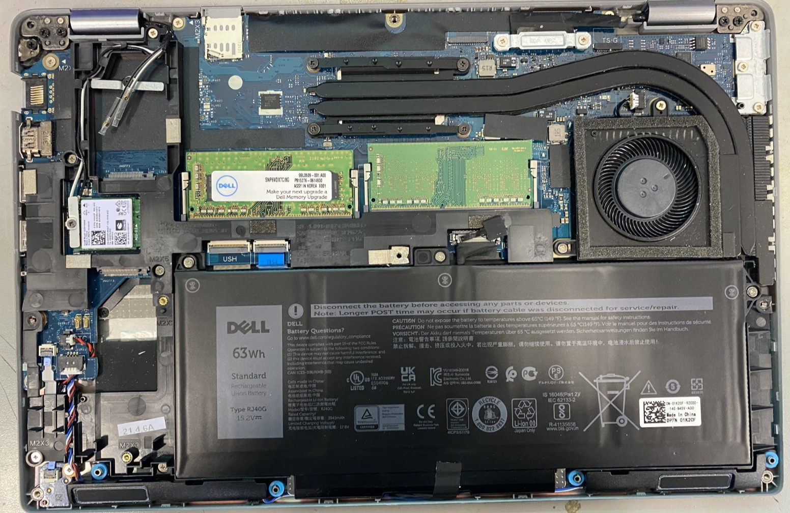 Dell Latitude 5420 Laptop i5-1135G7 16GB RAM NO SSD No OS w/Adapter (Lot of 7)
