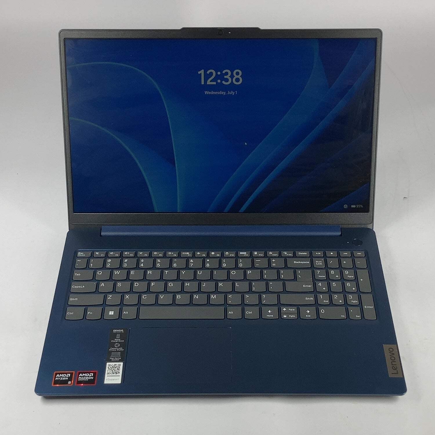 Lenovo IdeaPad Slim 3 15.6″ Ryzen 5 40 2.8GHz 8GB RAM 512GB SSD NO CHARGER