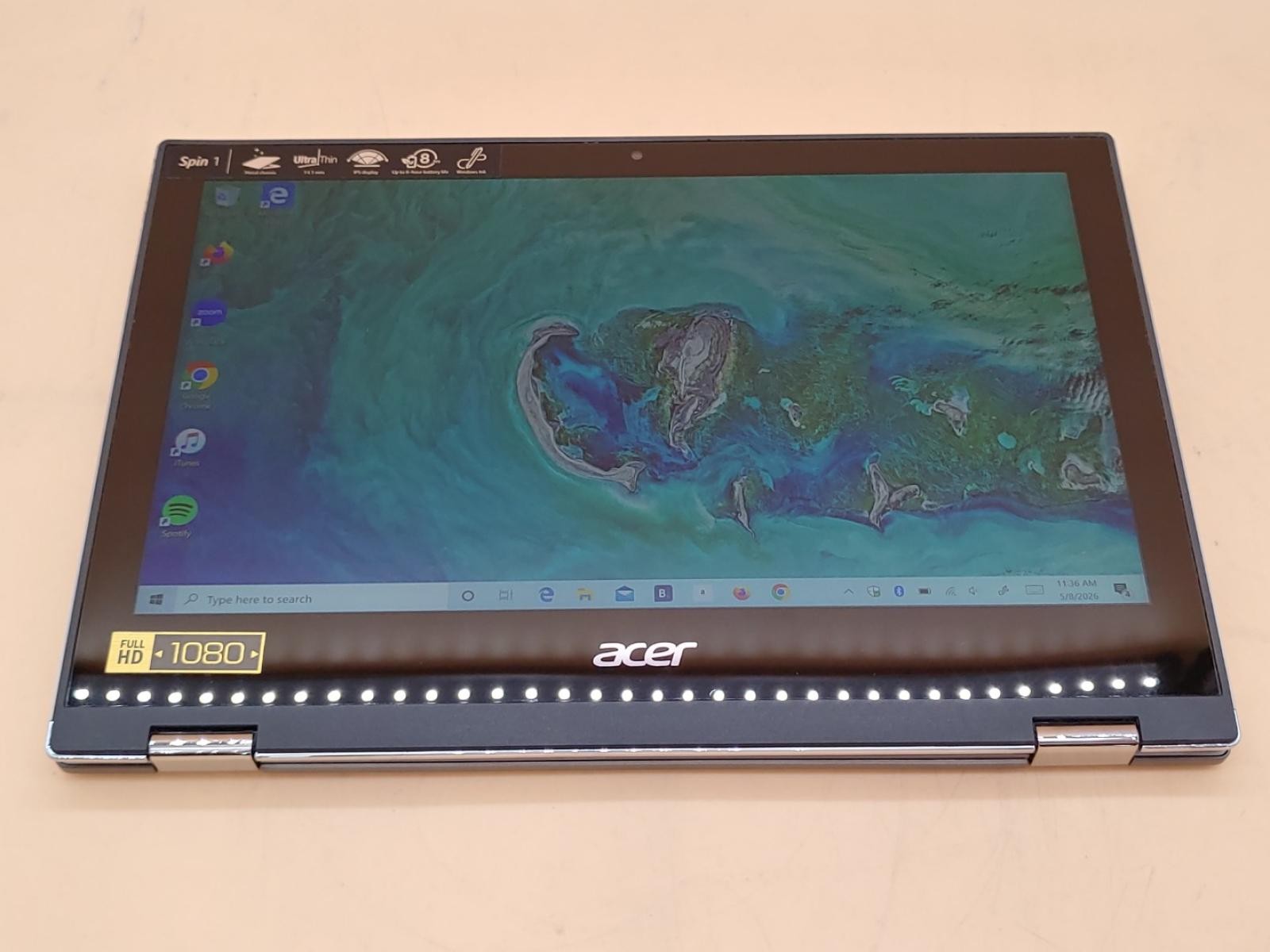 Acer Spin 1 SP111-32N 11.6″ Touch Intel Pentium N4200 4GB 64GB SSD Win10 *NO A/C