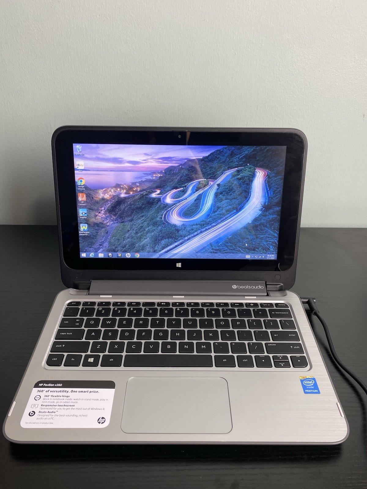 HP Pavilion 11-n010dx X360 2in1 Laptop 14” Intel Pentium Windows 8 4GB 64Bit