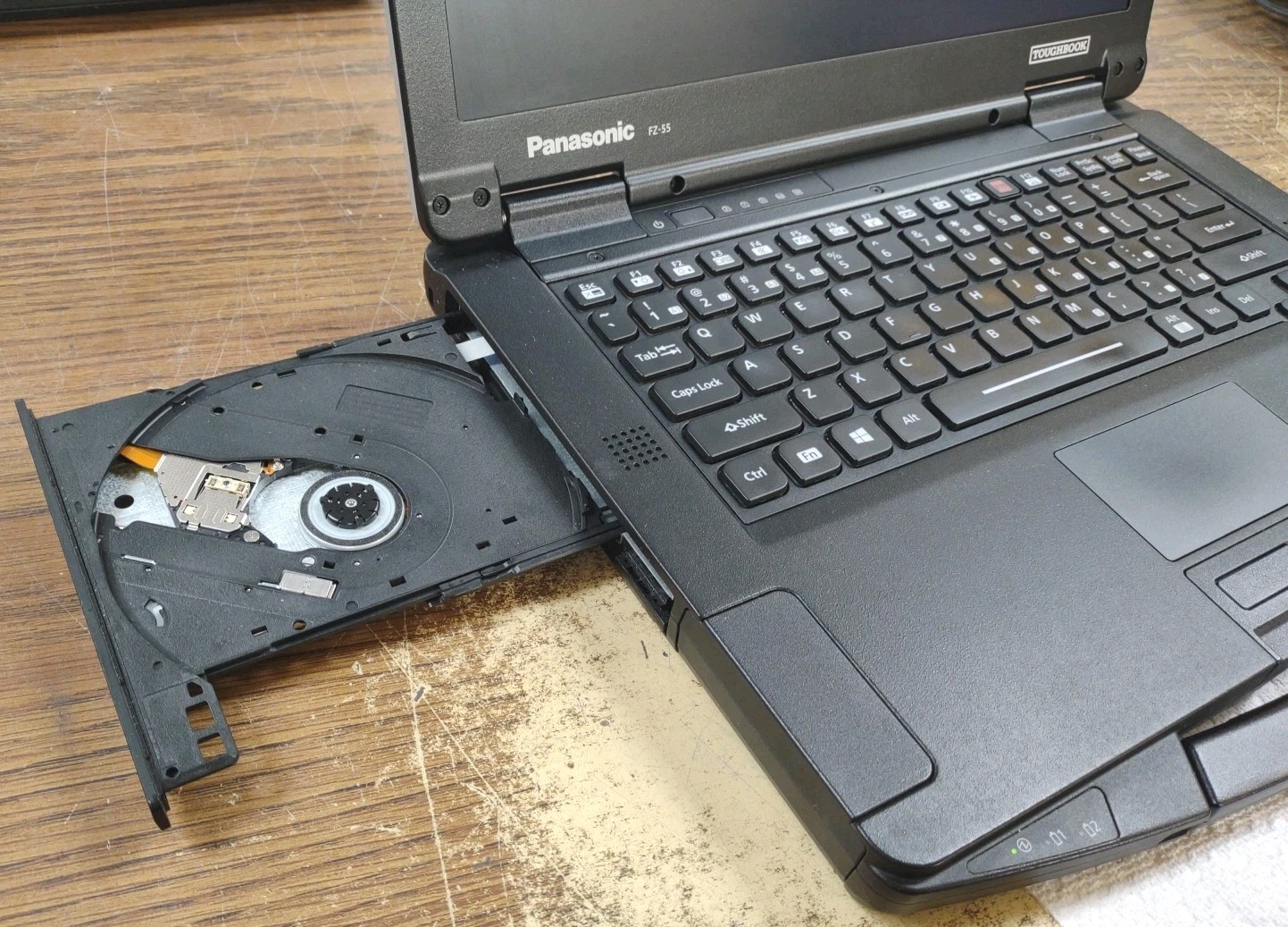 Panasonic ToughBook FZ-55 W/ i5-8365U, 256GB SSD, 16GB RAM. NON TOUCH
