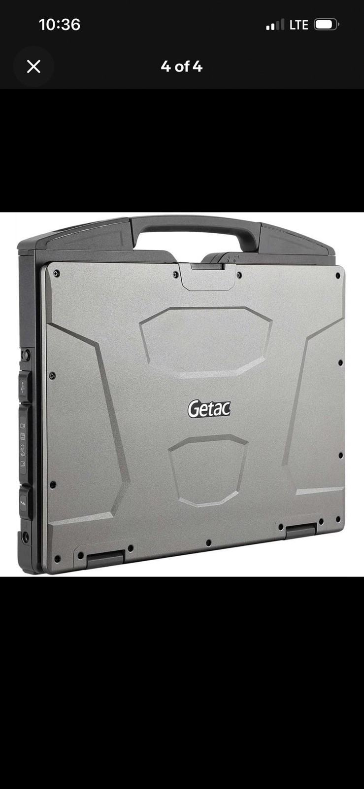 Getac S410 G5 Rugged Laptop 14″ Multi-Touch Intel Core i7 16GB 512GB SSD 5G Cell