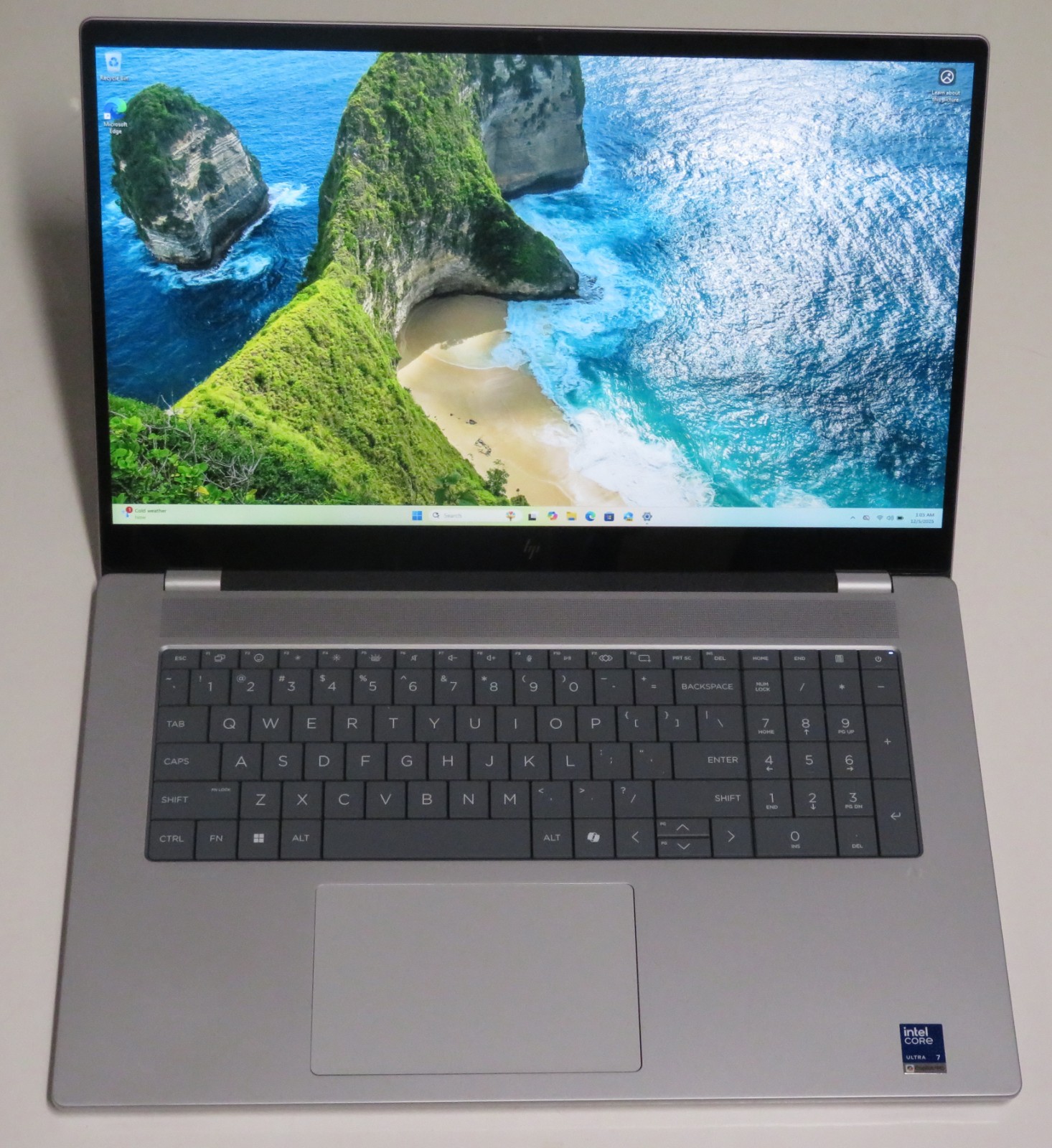 HP OmniBook X Copilot+ PC 17.3″ Touch Intel Core Ultra 7 256V 16GB RAM 1TB SSD