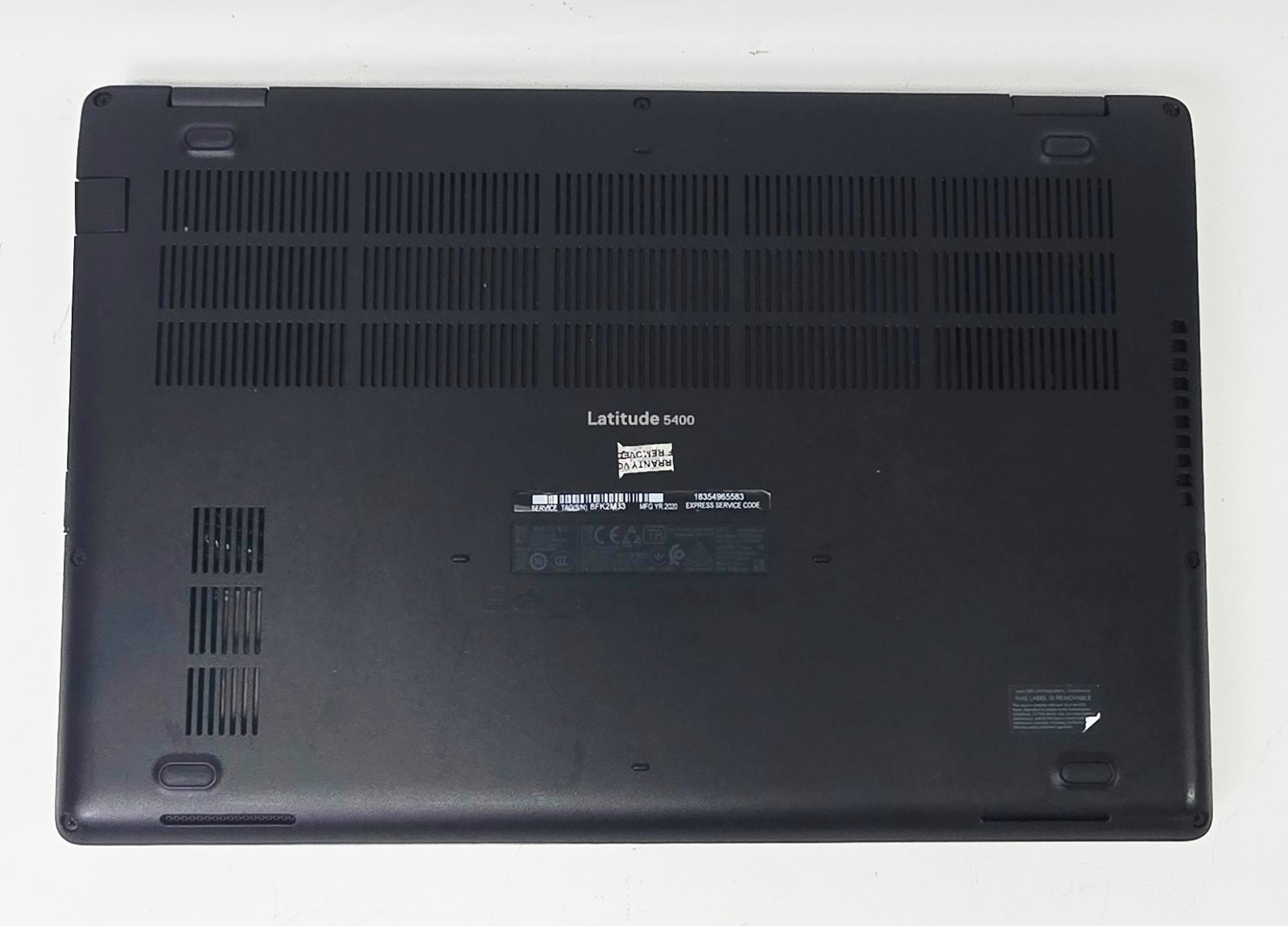 Dell Latitude 5400 14″ FHD i5-8265U 1.6GHz 16GB RAM No SSD