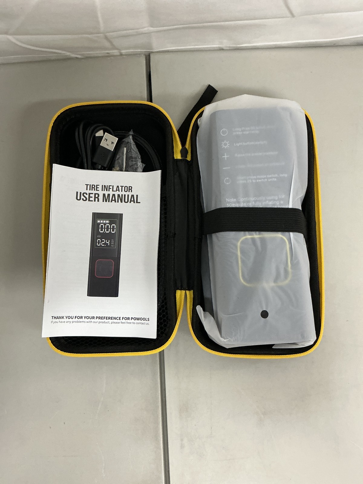 Tire Inflator Portable Air Compressor