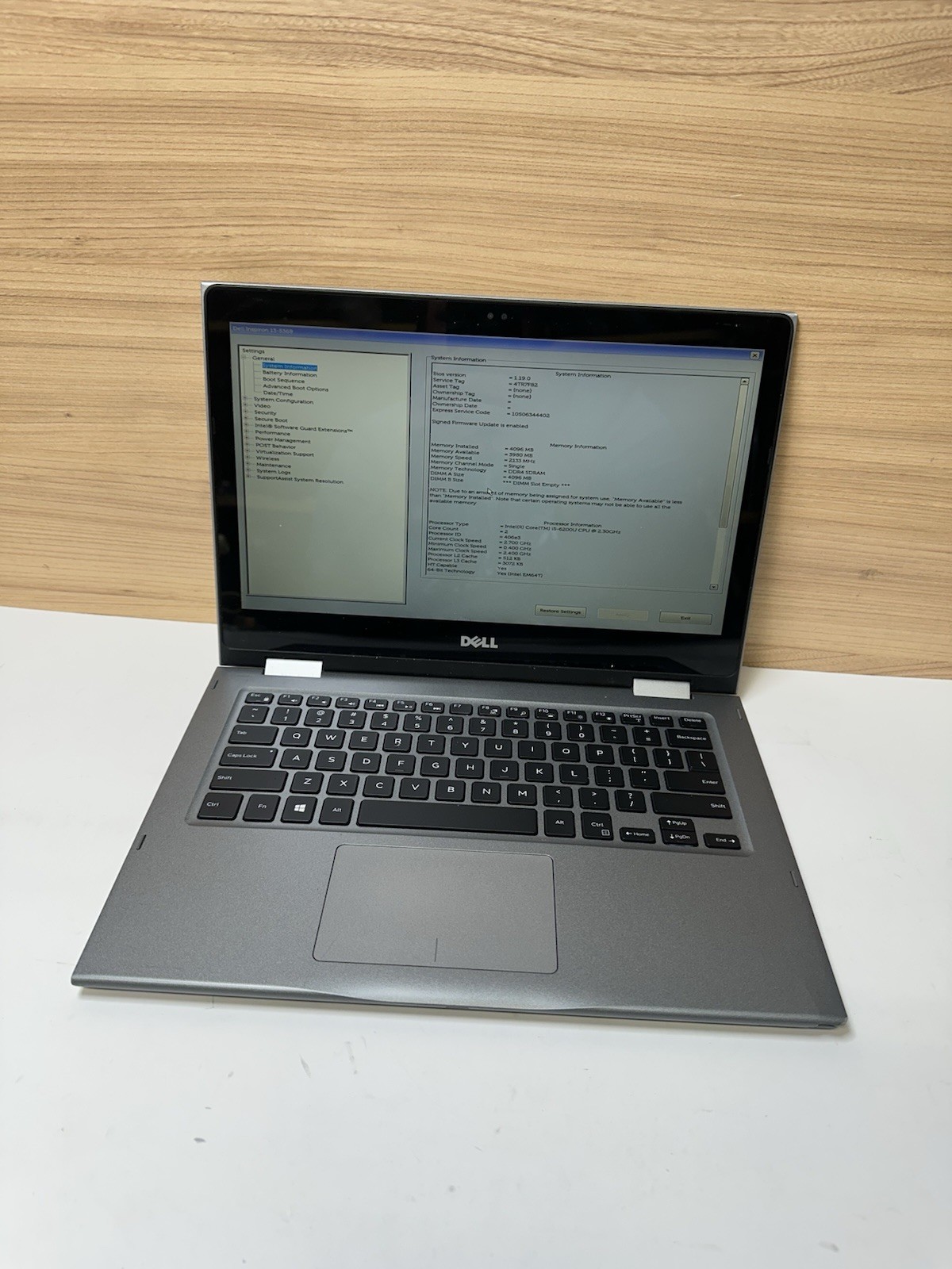 Dell Inspiron P69G I5-6200u 2.30GHz 4GB RAM 1TB HD (FOR PARTS OR REPAIR)