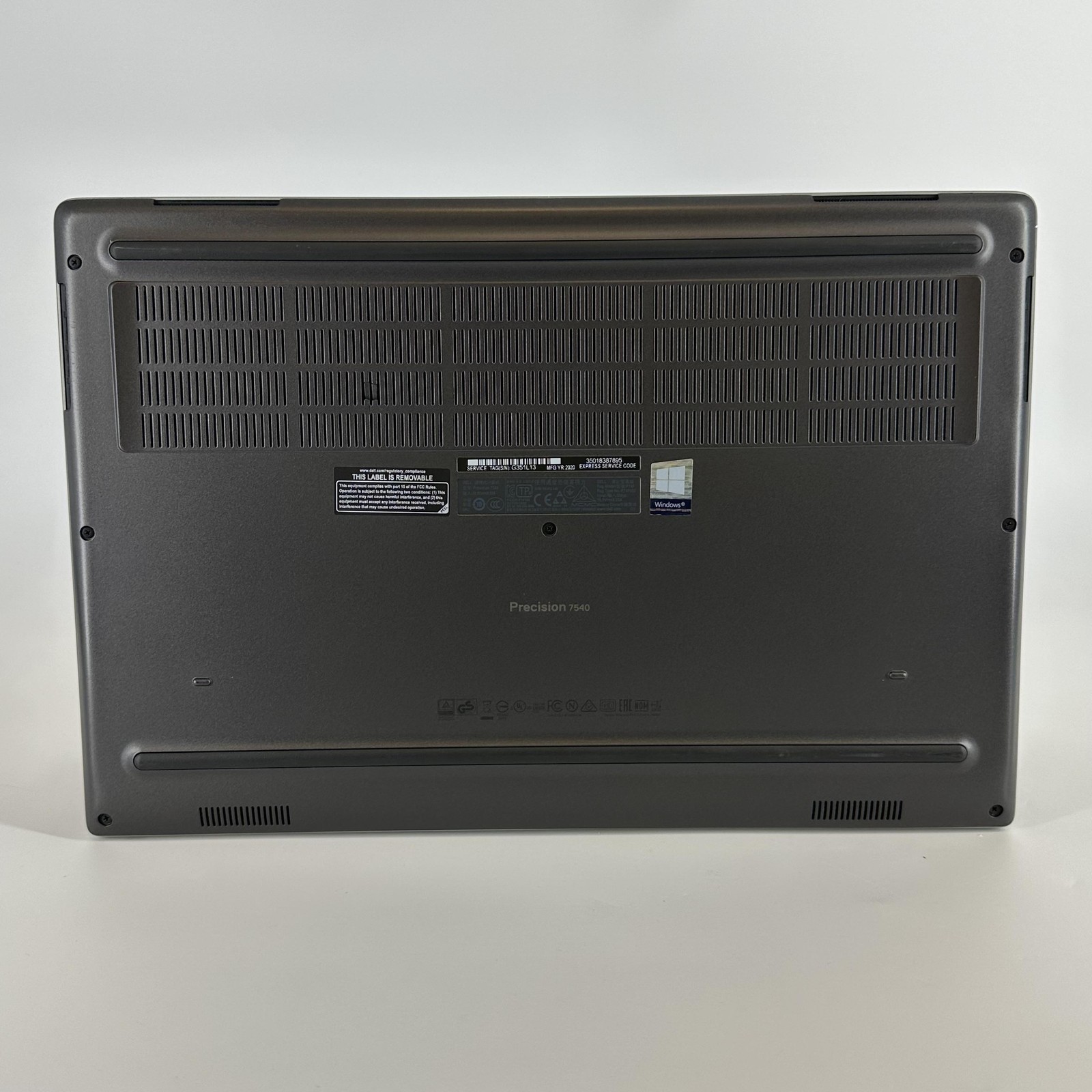 Dell Precision 7540 15.6 FHD TOUCH i7-9850H 2.60GHz 48GB 512GB SSD Quadro T2000