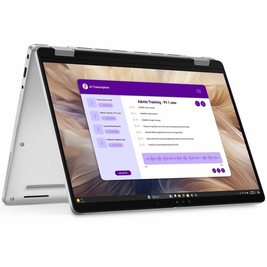Dell Pro 14 Plus PB14250 14 Touchscreen Clamshell Copilot+ PC Notebook – Full H