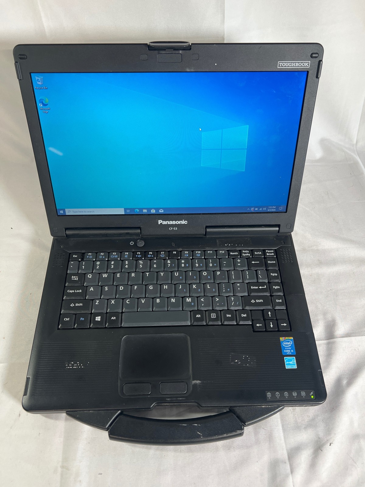 Panasonic Toughbook CF-53 MK4 i5-4310U 8GB 256GB SSD 14″ Win 10 Rugged