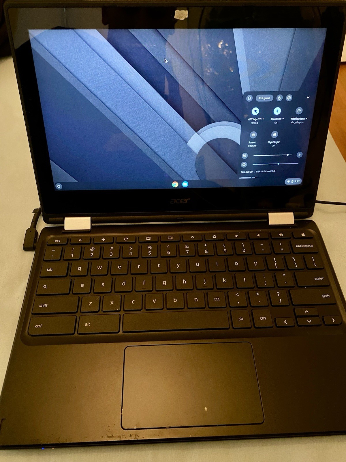 Acer Chromebook 511 R752T-C3M5 11.6″ Touch Intel 1.1Ghz 4GB Ram 32GB SSD Grade A