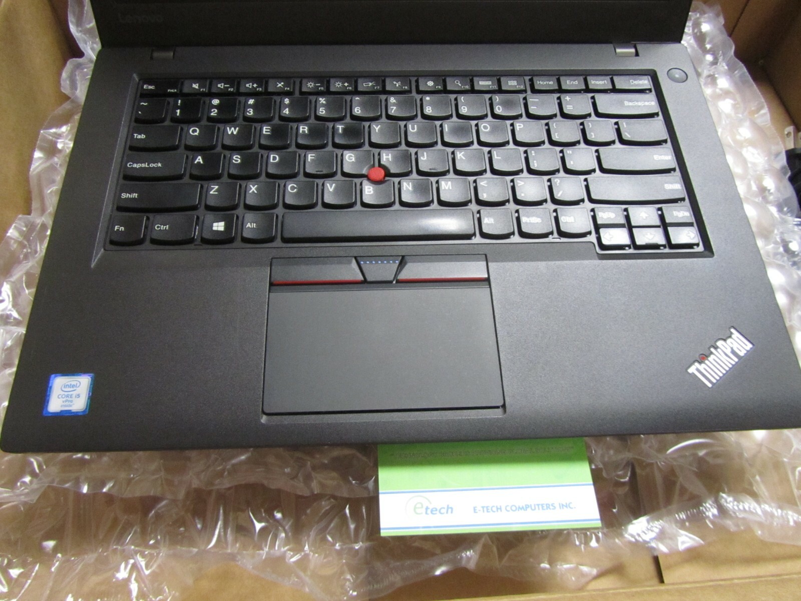 20FMS1JD0F – ThinkPad T460 i5-6300U 8GB RAM, 320GB HD, 14.0″ HD WIN7 Win10 Pro
