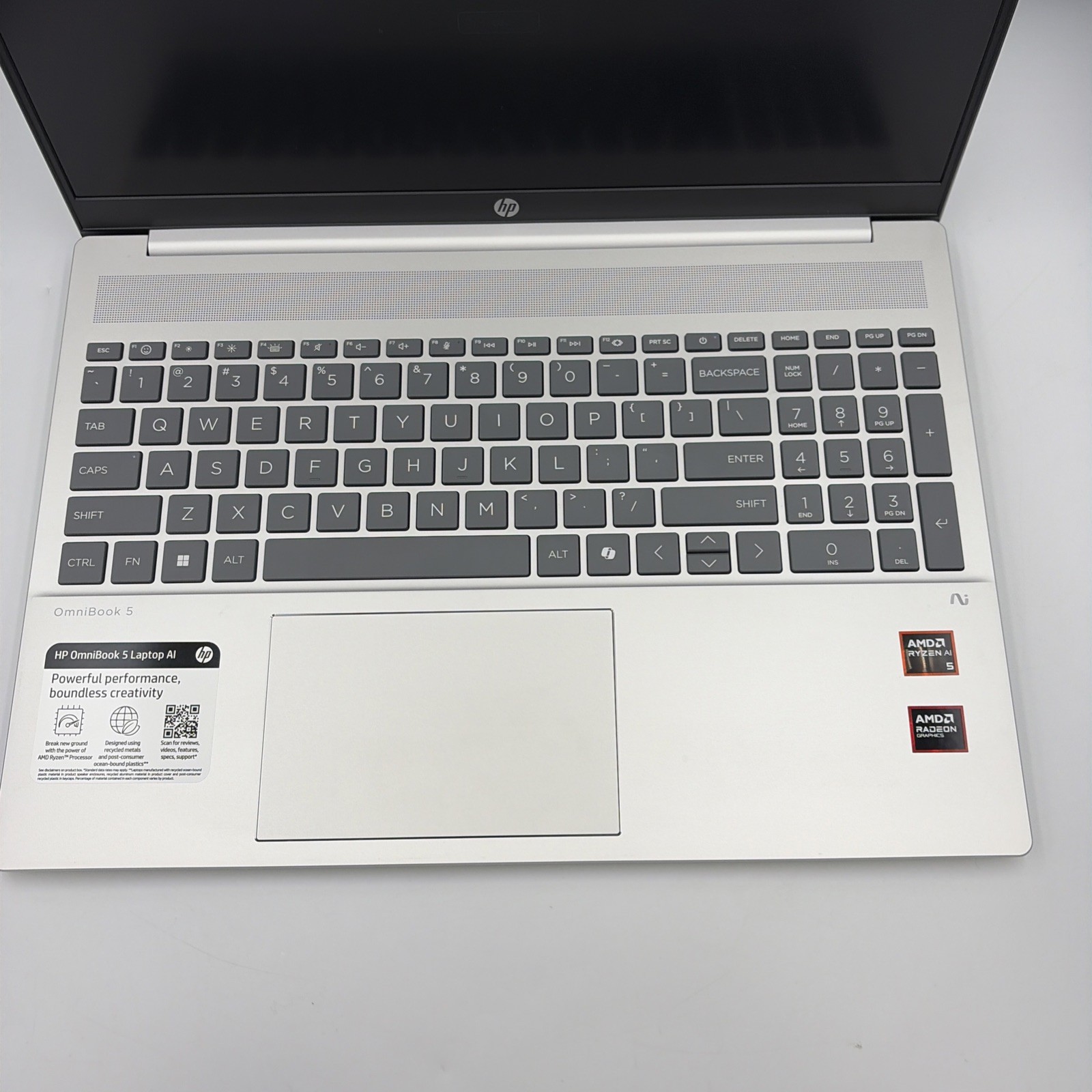 HP OmniBook 5 16″ Ryzen AI 5 340 16GB 512GB SSD Radeon 840M Laptop – 0BTX