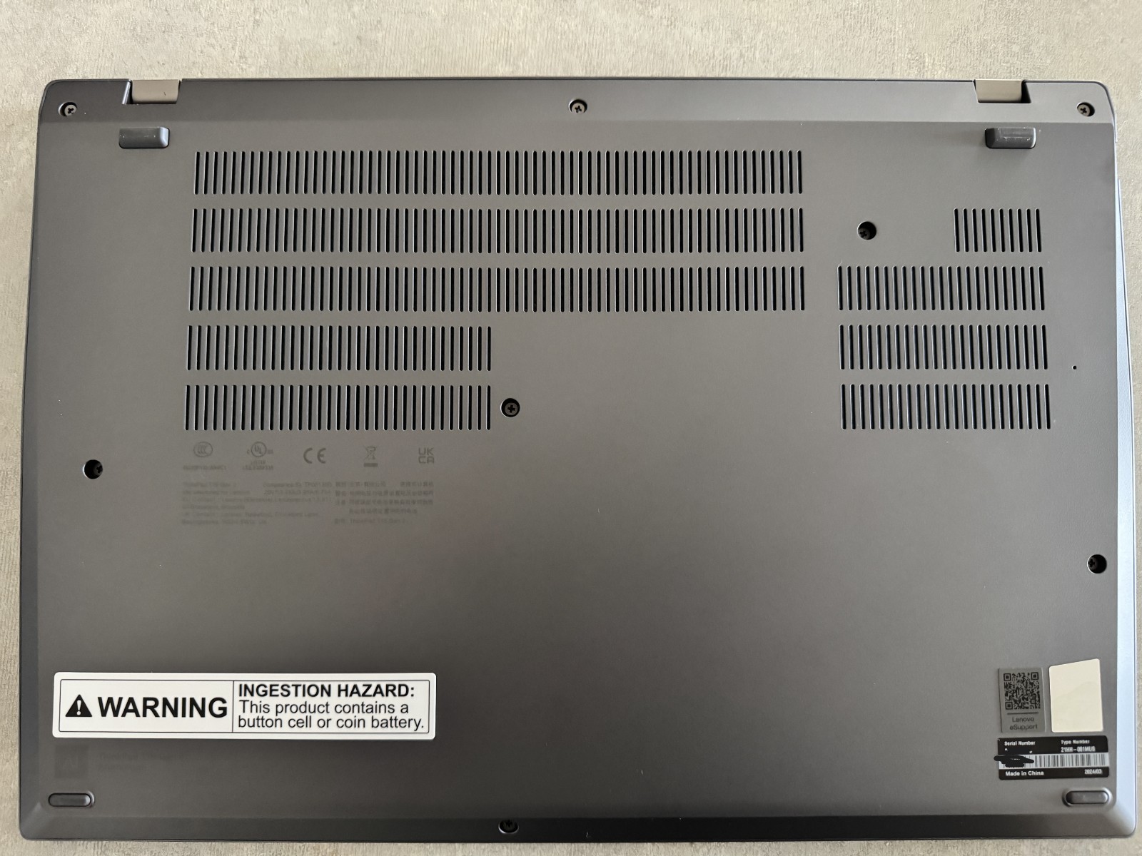 Lenovo ThinkPad T16 Gen 2 i7-1355U 32GB RAM 1TB NVME SSD Win 11 Pro Mint