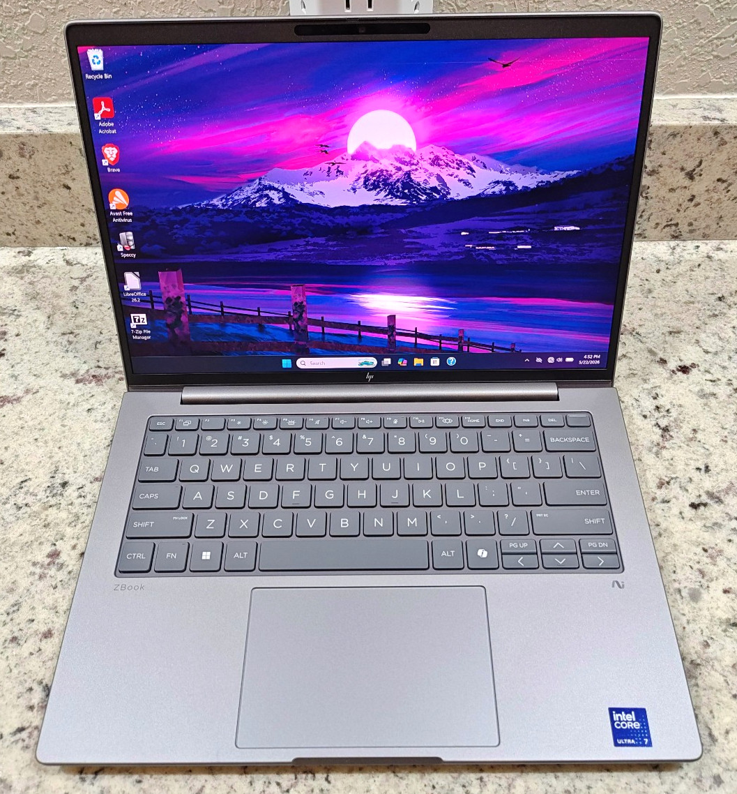 HP ZBook 8 G1i 14 (WQXGA) — Ultra 7 255H 32GB Ram 1TB SSD WTY 2030 RTX 500 Ada