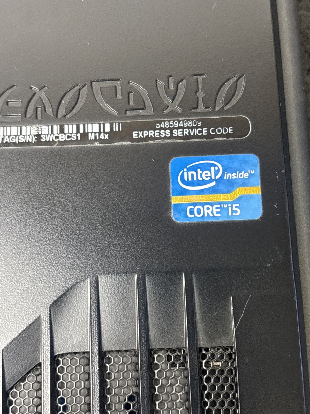 Alienware M14x 14″ i5-3210M, 6GB RAM, 750GB, Broken screen As Is For Parts