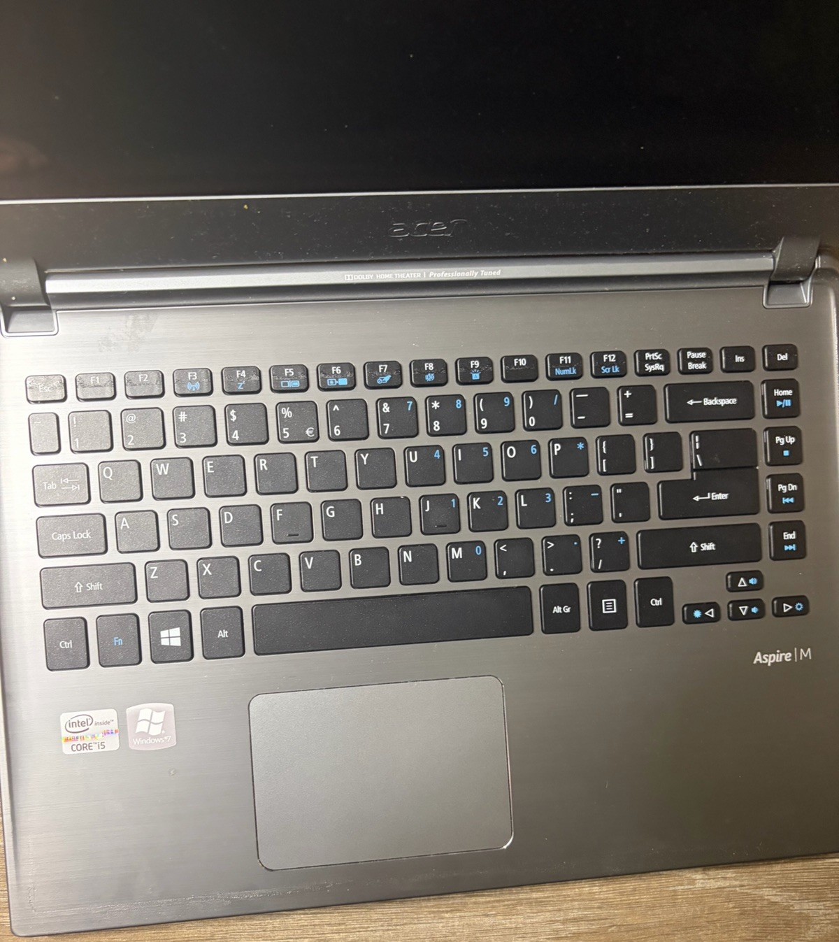 Acer Aspire M5 series, M5-481PT Model Z09 – USED, Untested (Sold For Parts)