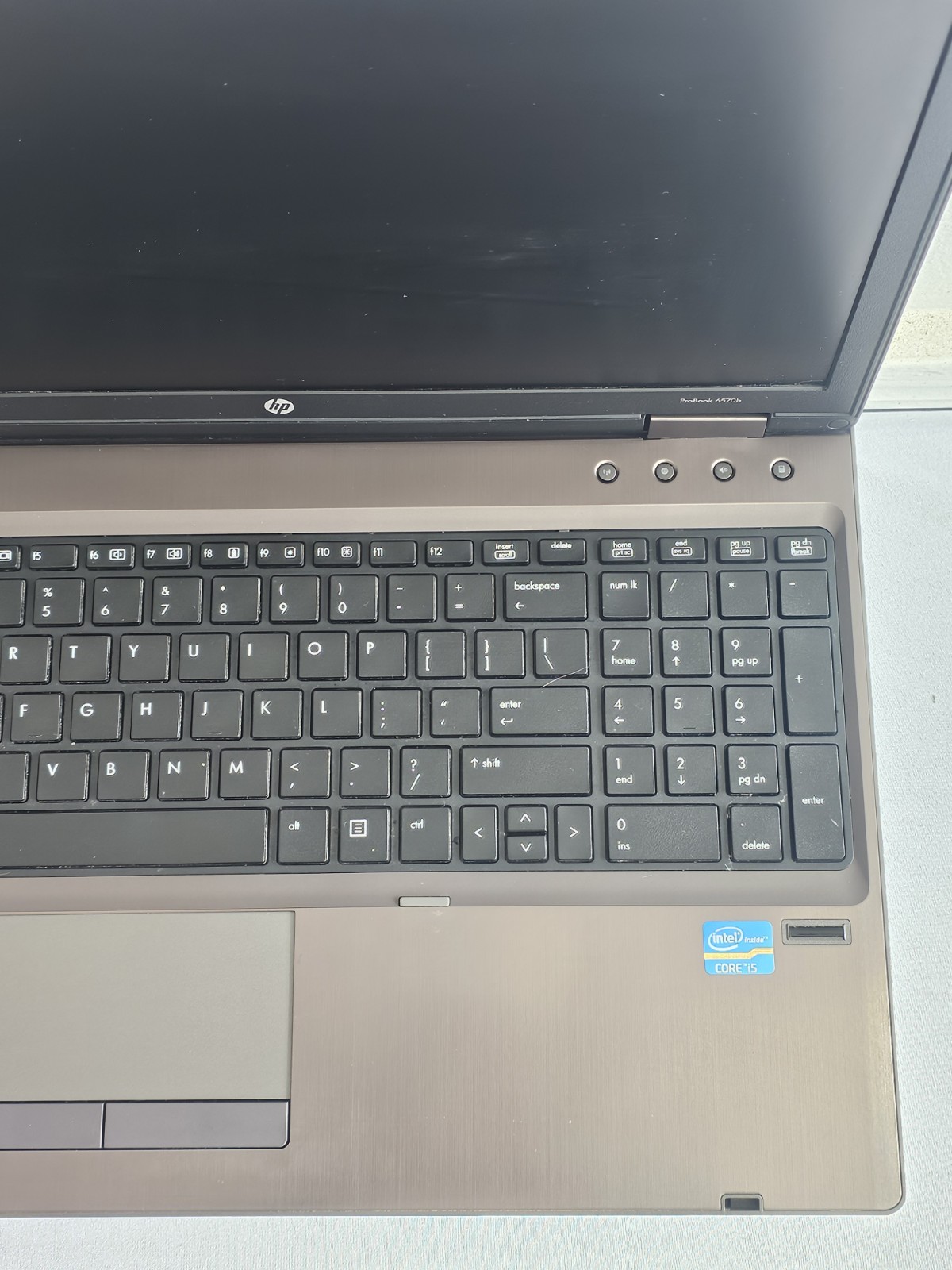 HP ProBook 6570b Laptop – Intel i5-3230M – 6GB RAM – BIOS LOCKED NO BATT – READ