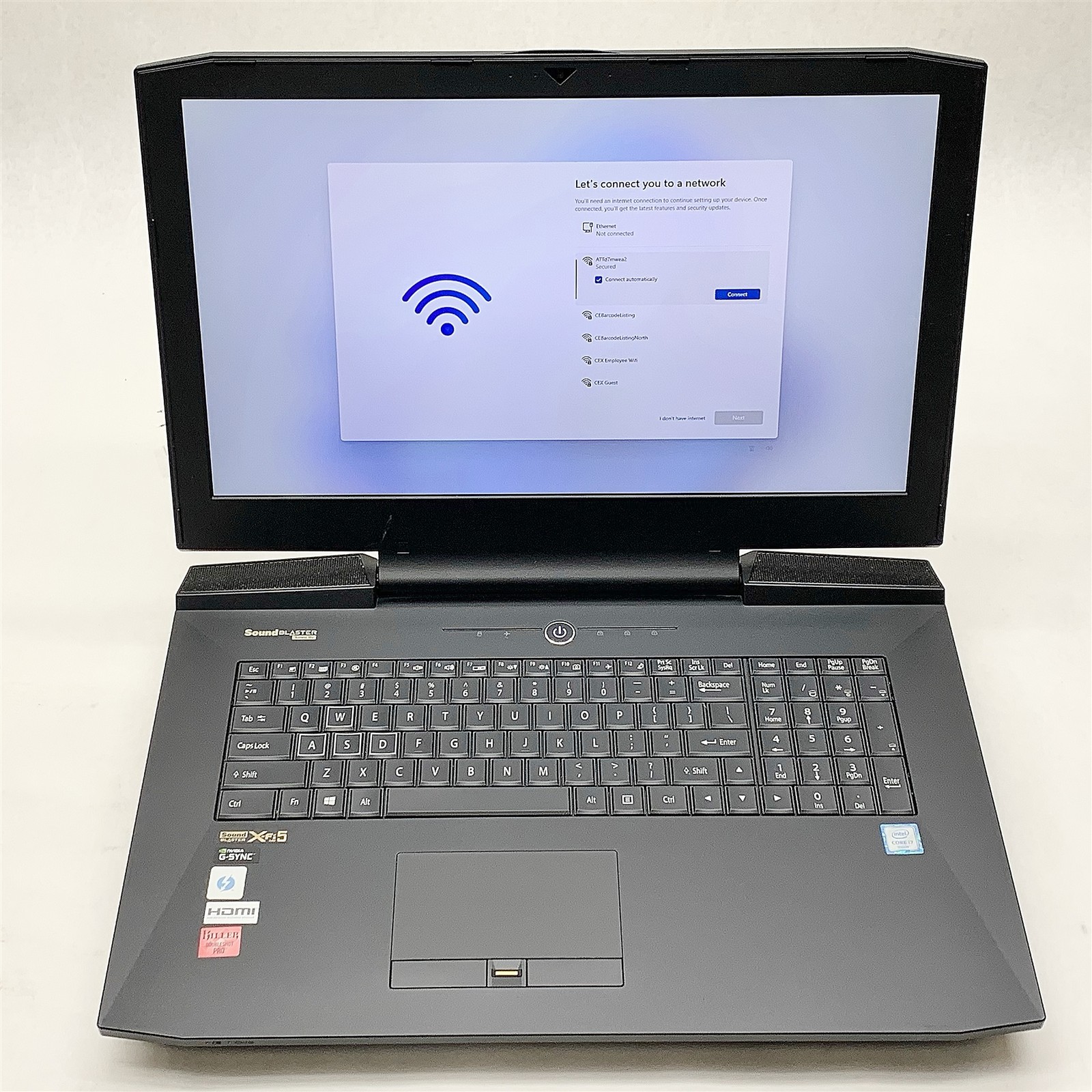 Sager P870DM Gaming Laptop i7 6700K 4.0GHZ 17.3″ FHD 32GB 512GB GTX 980 Win 11