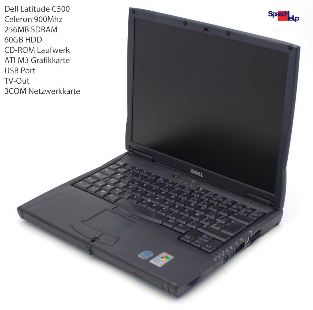 Dell Latitude C500 Notebook Laptop Windows 98 Parallel Lpt Celeron 900MHz 60GB