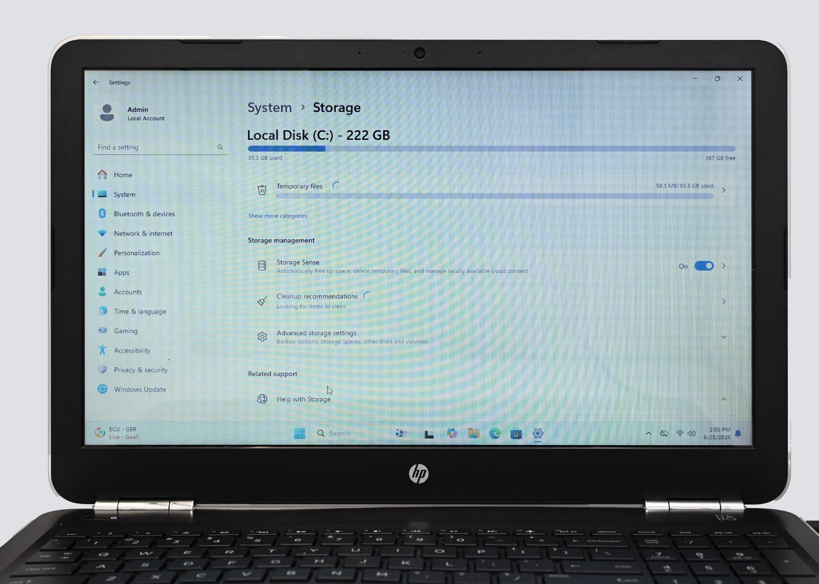 HP Pavillion Notebook i5-7200u 2.5GHz 12GB RAM 240GB HD Touchscreen – NO BATT