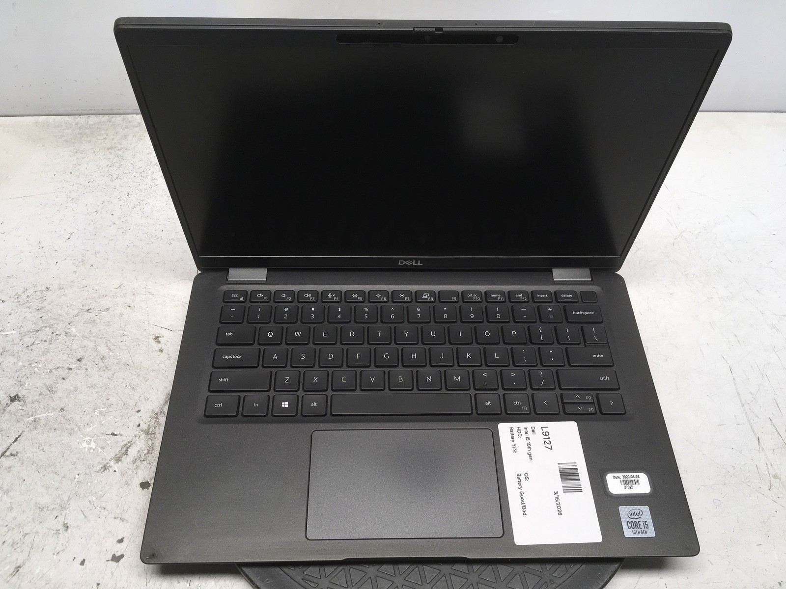 Dell Latitude 7310/7410 Intel i5 10th gen NO HDD No Batt