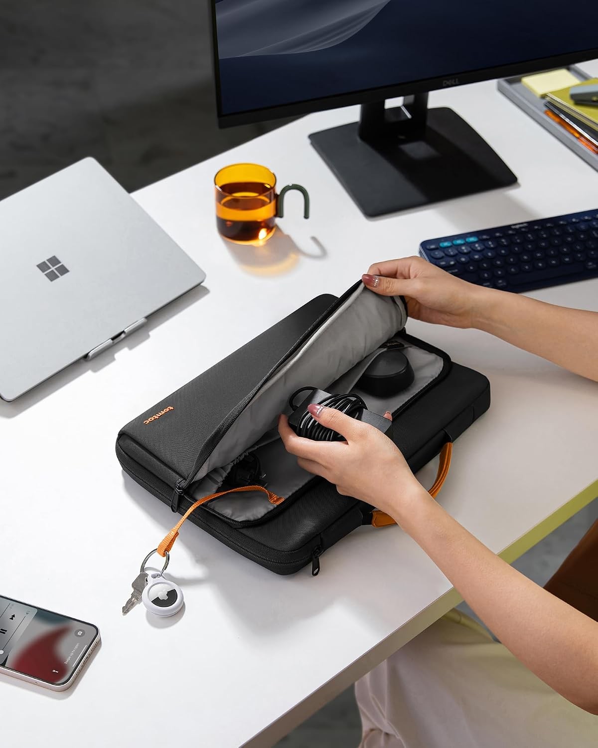 Sleeve for 13.5-14.4 Inch Surface Laptop 6/5/Studio 2/1, Water-Resistant, Shockp