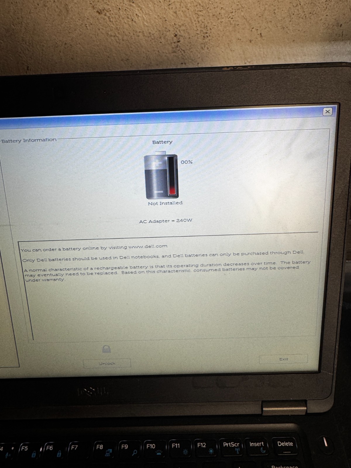 Dell Latitude 5480 Core I7-6600 Laptop For Parts/Repair #5879