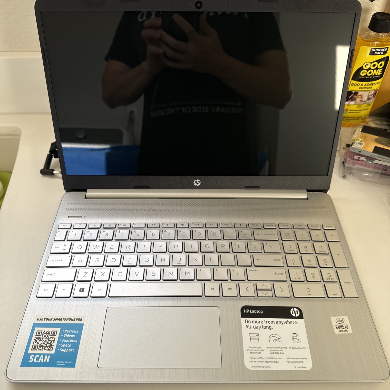 HP 15-dy1024wm 15.6″ HD Intel Core i3-1005G1 8GB RAM 512GB SSD Windows 11 Home