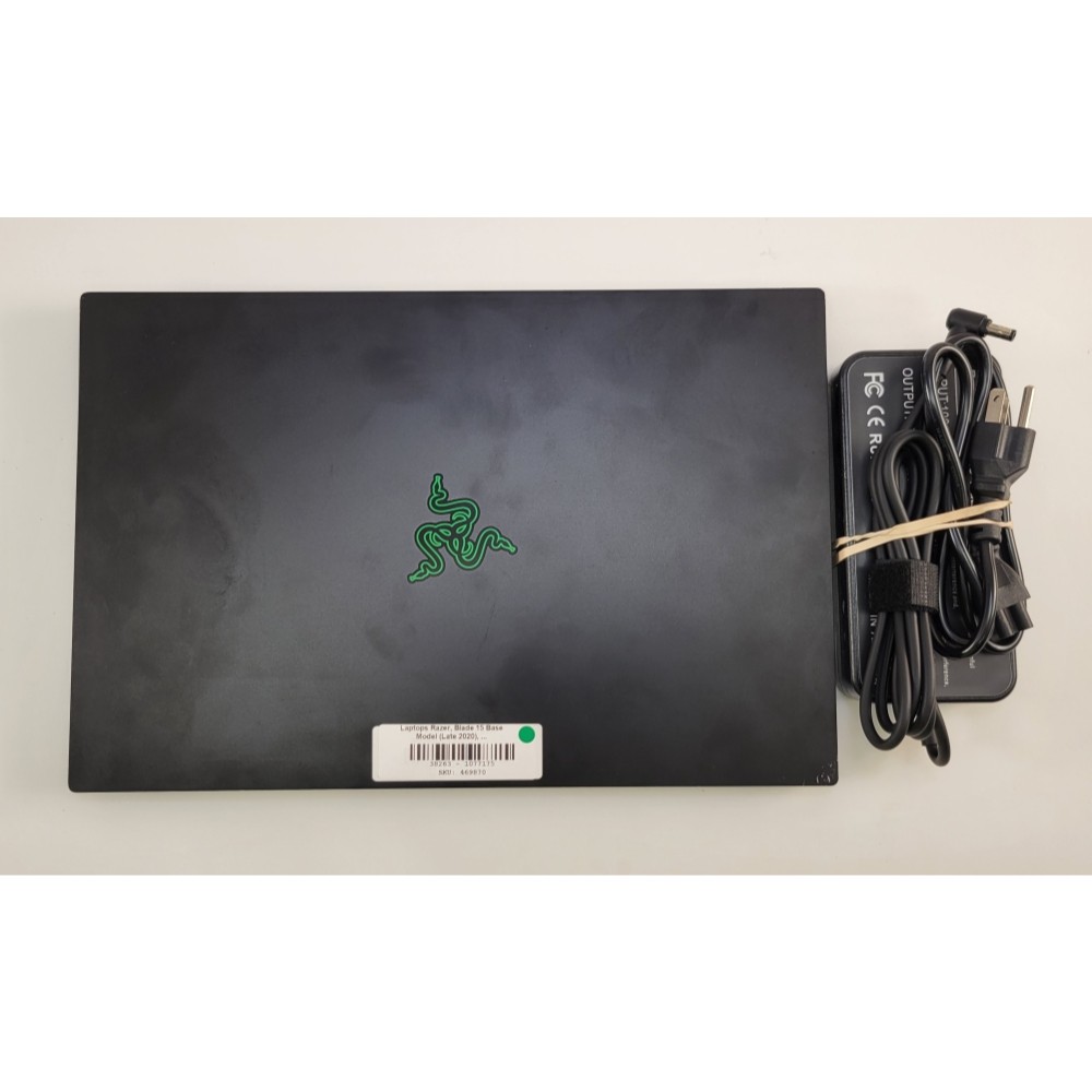 Razer Blade 15 Late 2020 15.6″, i7-10750H -32GB RAM- 1TB SSD