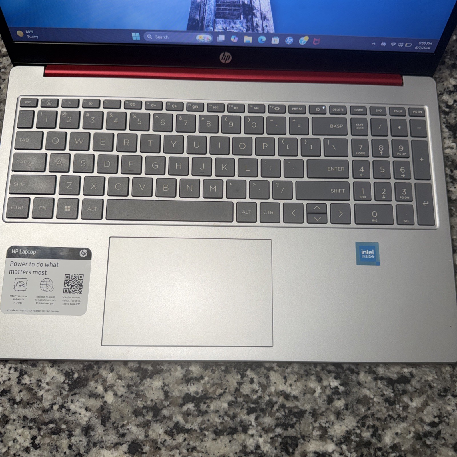 HP Laptop 15-fd0xxx Intel N200 4GB RAM, 128GB SSD