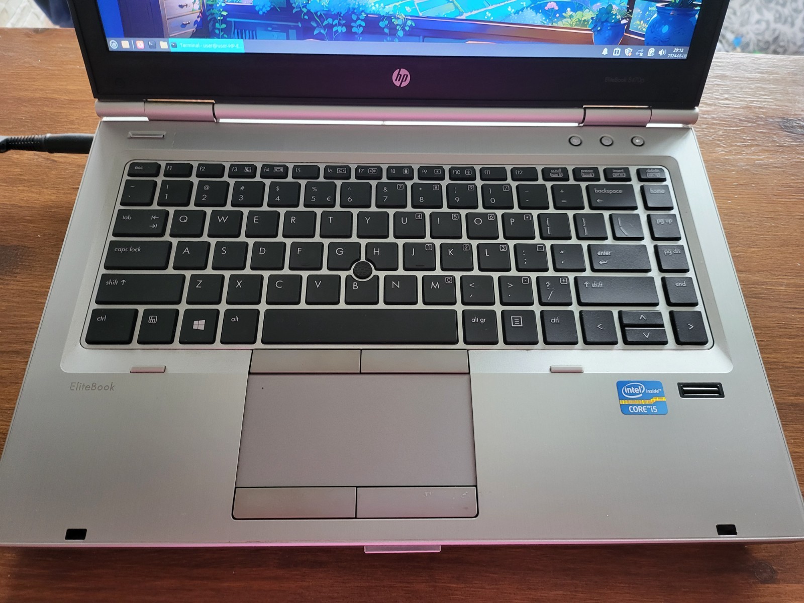HP Elitebook 8470p Laptop – i5, 64gb SSD, 4gb RAM.