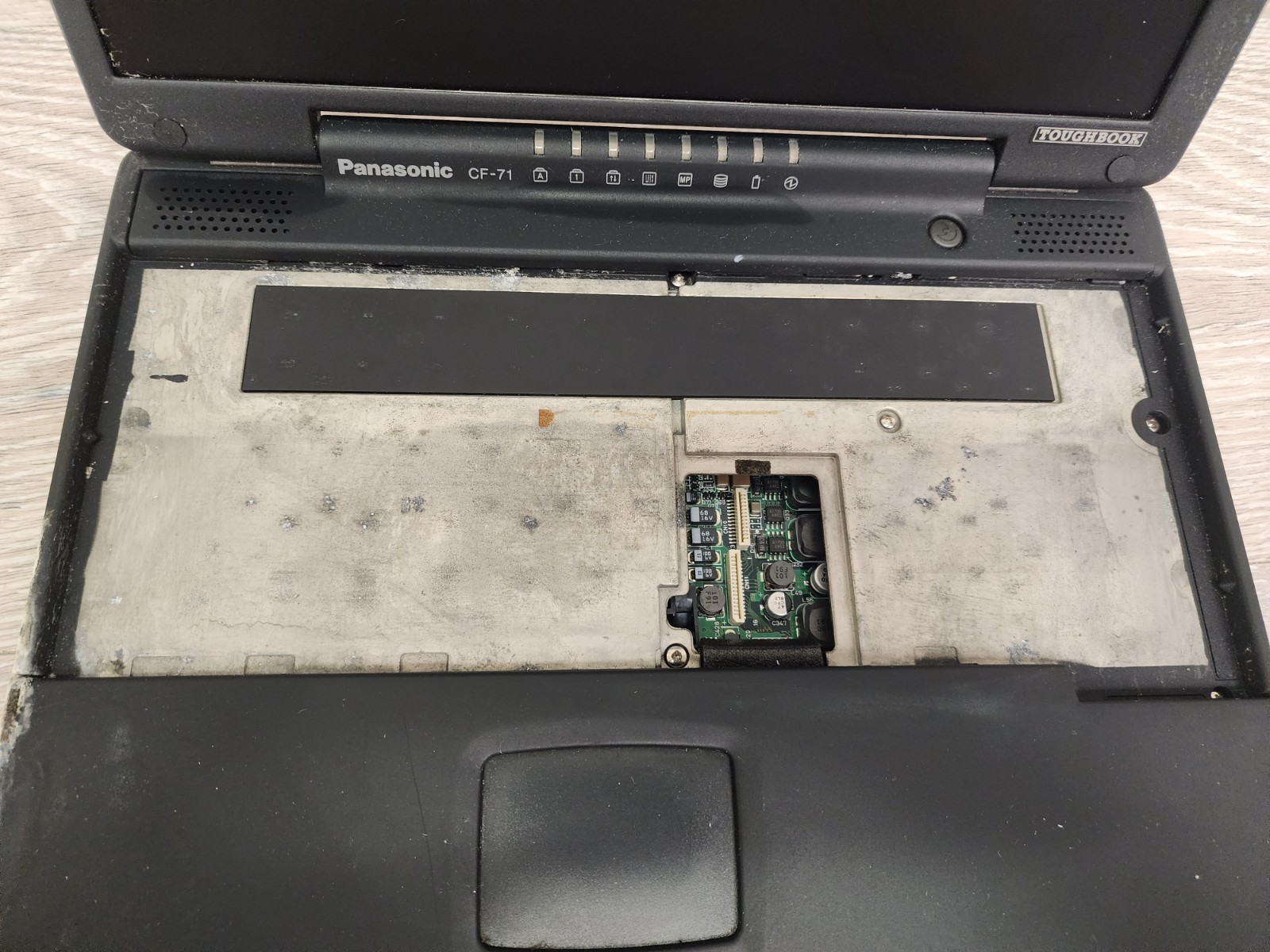 Panasonic Toughbook CF-71 Laptop PC T0654ZA NO HDD AS IS PARTS REPAIR READ! #A