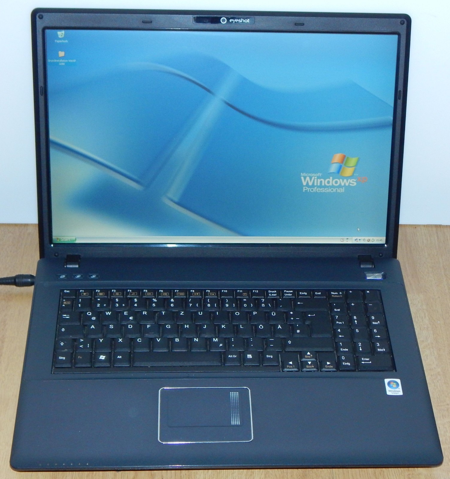 Notebook Laptop Terra Mobile 1744 2 x 2 GB 500 GB Windows XP ❌Keyboard Battery Faulty❌