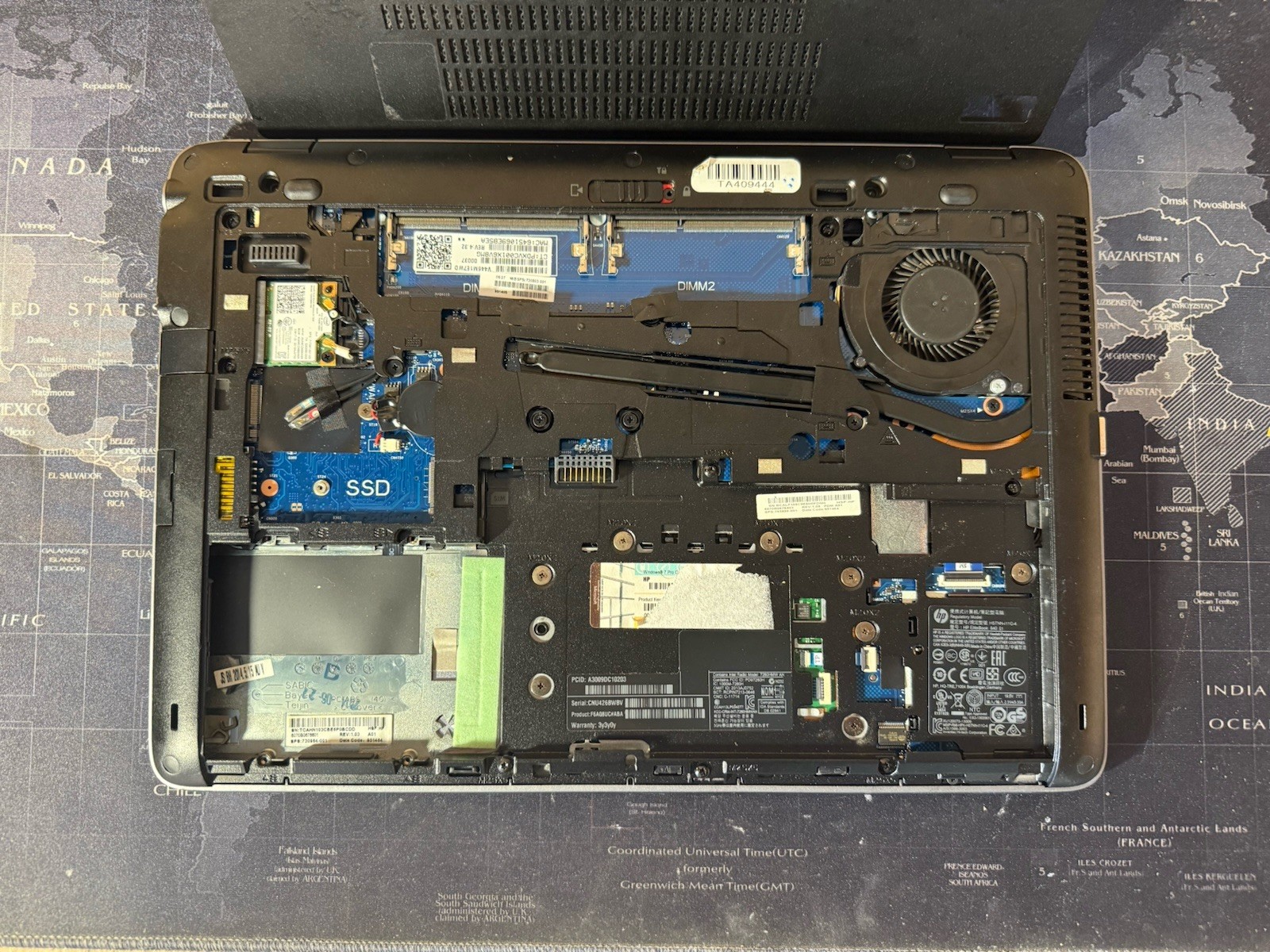 Hp EliteBook 840 G1/Core i5-4300u 1.90ghz (No RAM SSD OS POWER ADAPTER)