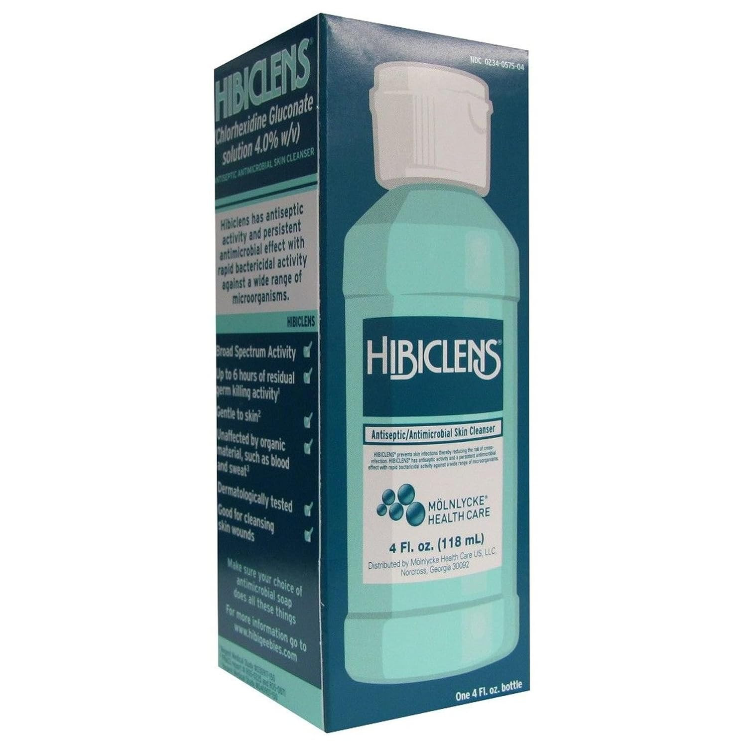 – Antimicrobial and Antiseptic Soap and Skin Cleanser – 4 Oz – for Ho