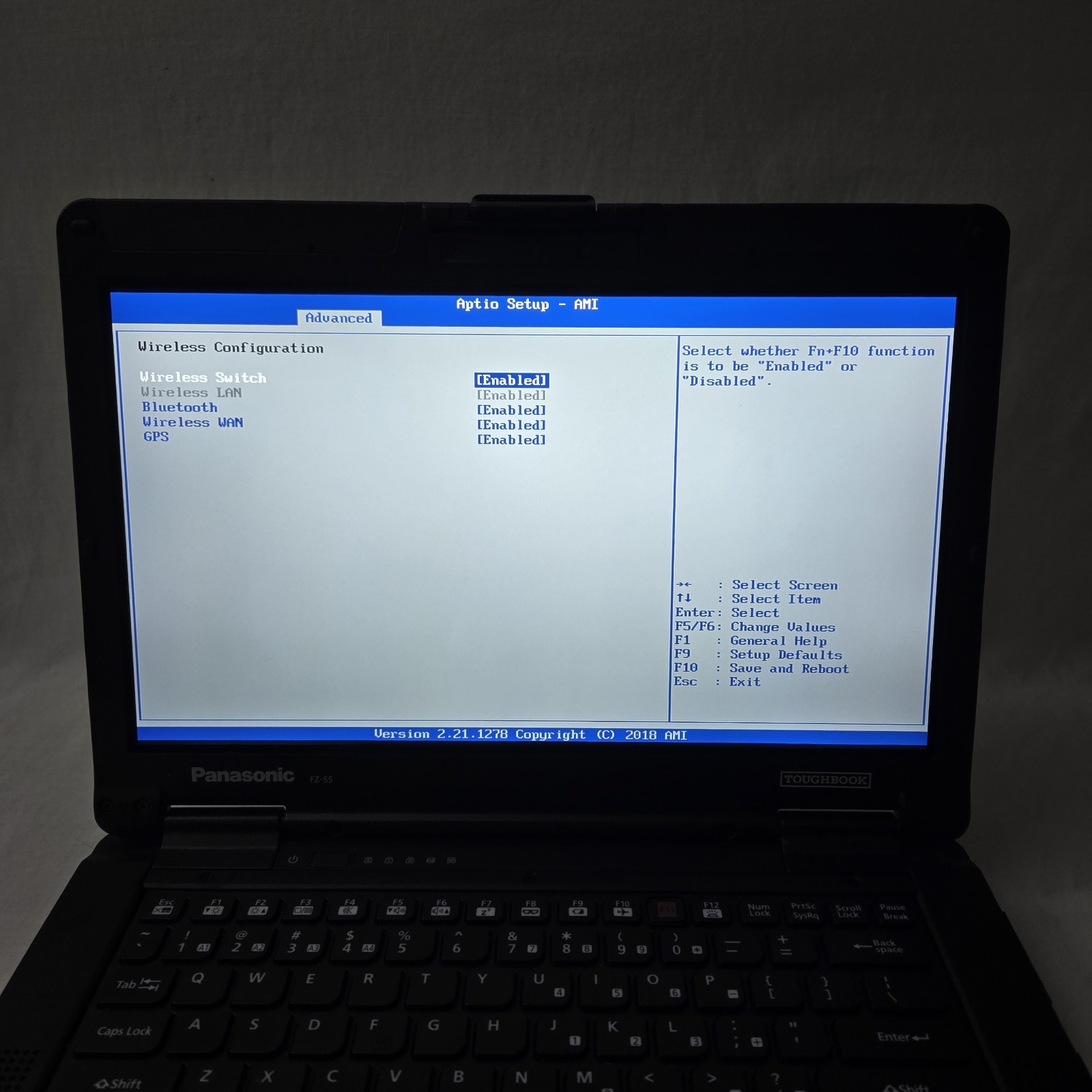 Panasonic Toughbook FZ-55 MK2 i7-1185G7 512GB SSD 32GB Ram – GPS – 4G – Grade B