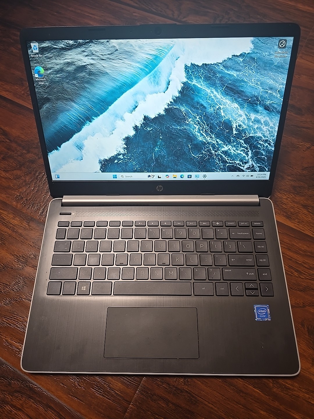 HP Laptop 14-dq1033cl 14″ (i5-1035G4 1.10Ghz 16GB RAM, 500 GB HDD) Windows 11
