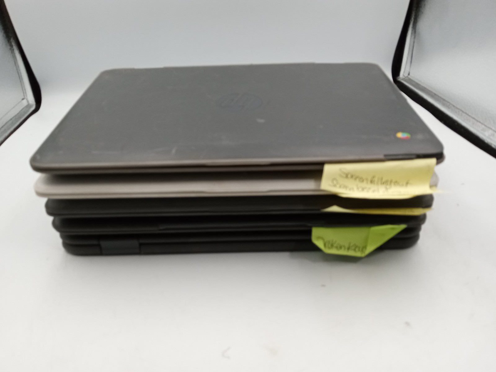 Lot of 5 – HP Chromebook x360 11.6″ Laptops – FOR PARTS – VARIOUS ISSUES -RR