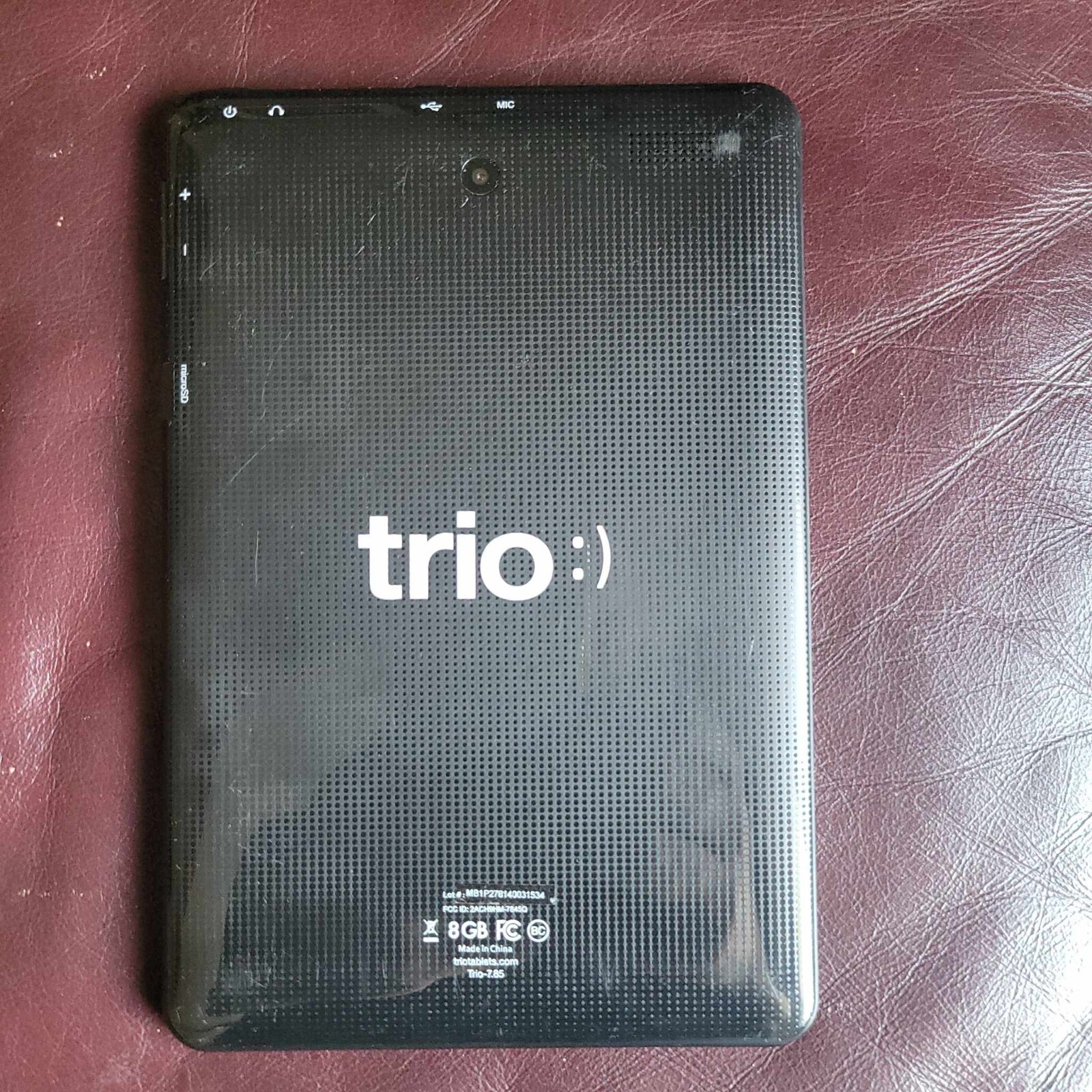 Trio 7.85 AXS Quad Core 8GB Black WiFi Android Tablet – #20250416517