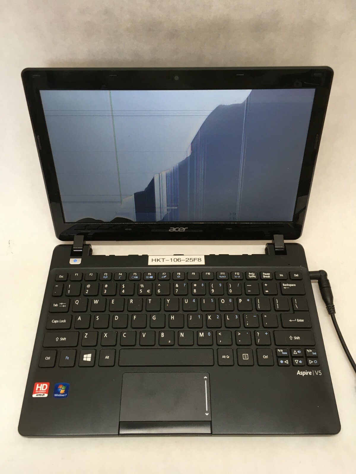 Acer Aspire V5 AMD C70 11.6″ Laptop NO HDD/OS/RAM/BATTERY CRACKED LCD QT