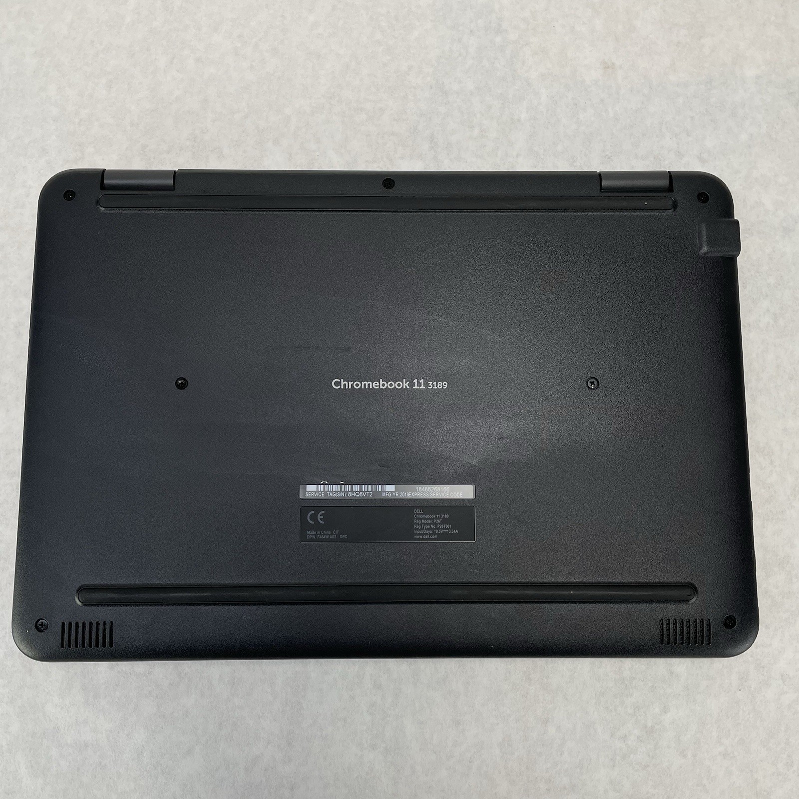 Dell Chromebook 11 3189 Intel Celeron N3060 1.60 GHz 4 GB RAM 16 GB SSD No AC