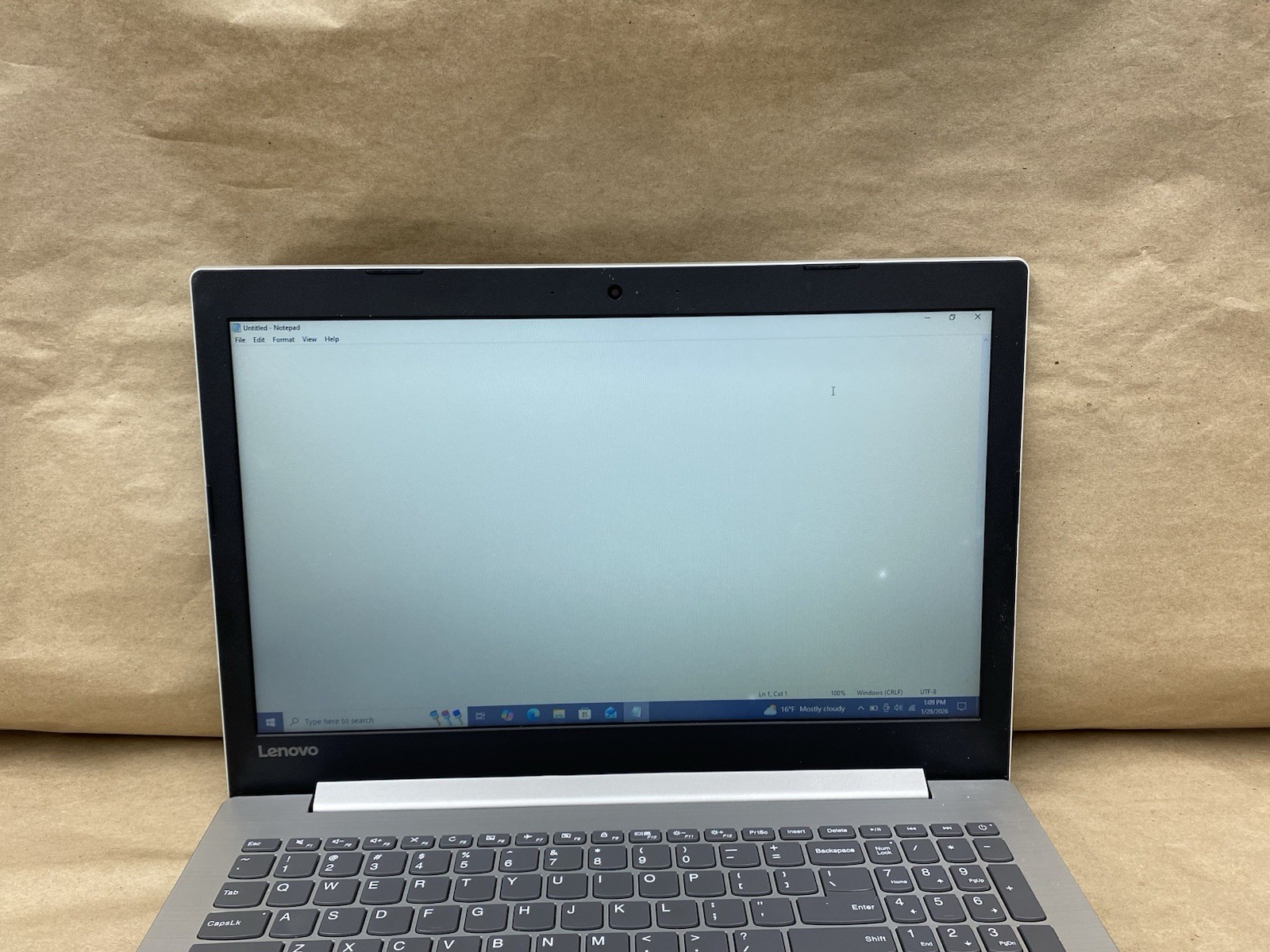 Lenovo 80XS – 15.5″ 1366×768 – AMD A12-9720P – 4GB – 128GB SSD – Win 10 READ