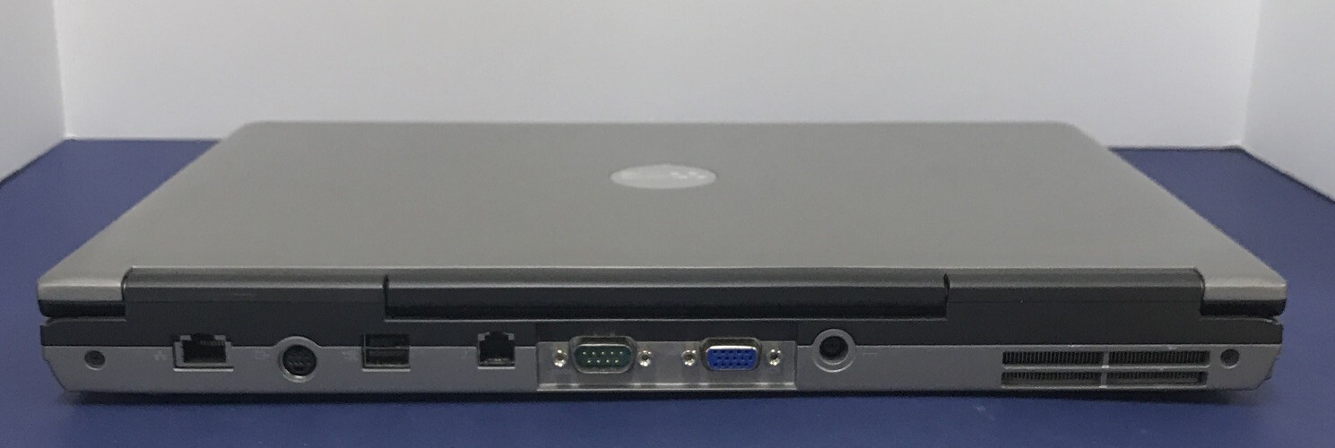 DELL LATITUDE D830 CORE 2 DUO 2GBRAM 120GBHDD SERIAL PORT Windows XP Pro *READ*